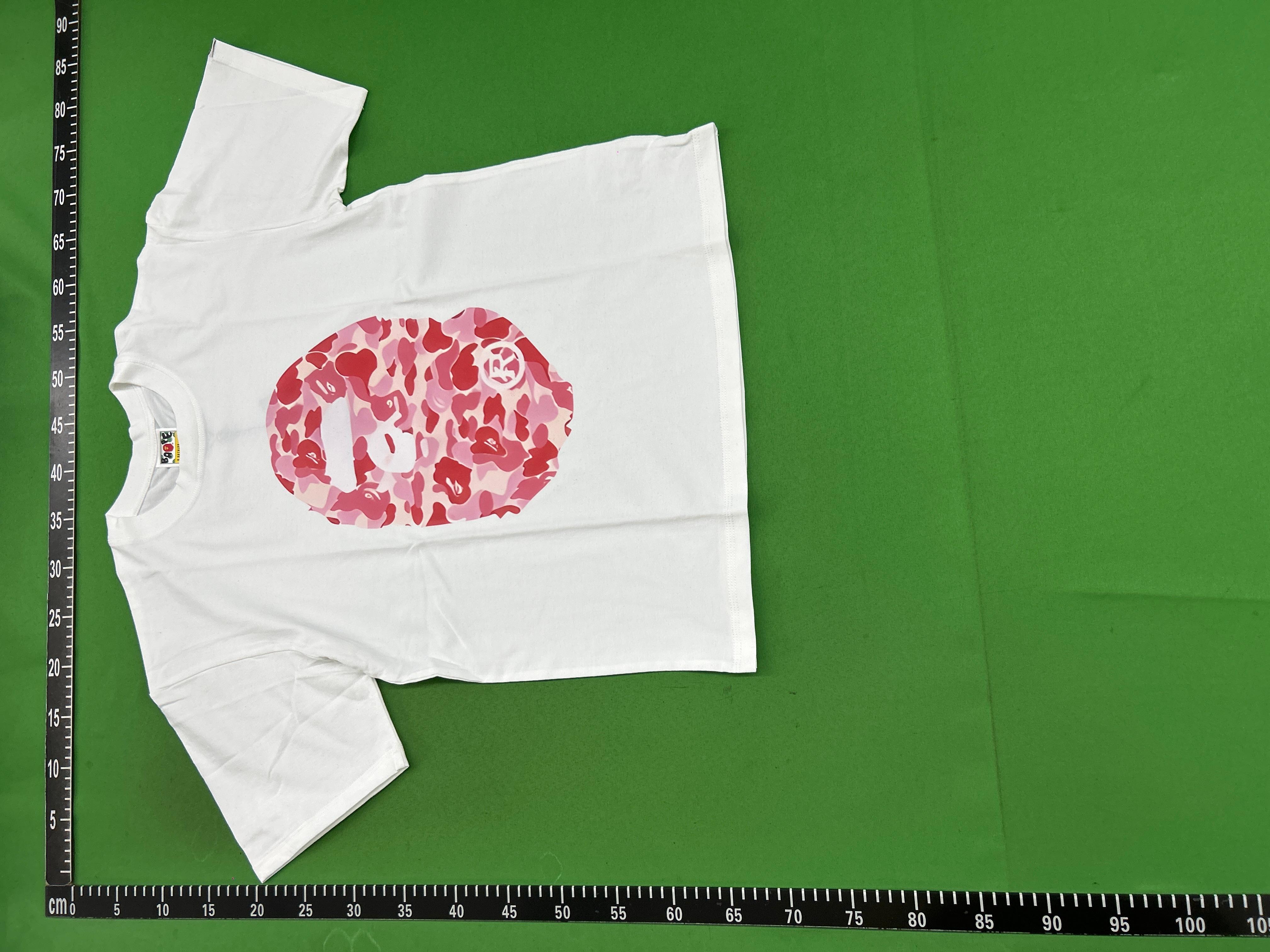 Foto QC 3 de Bape Check Ape Head T-shirt White