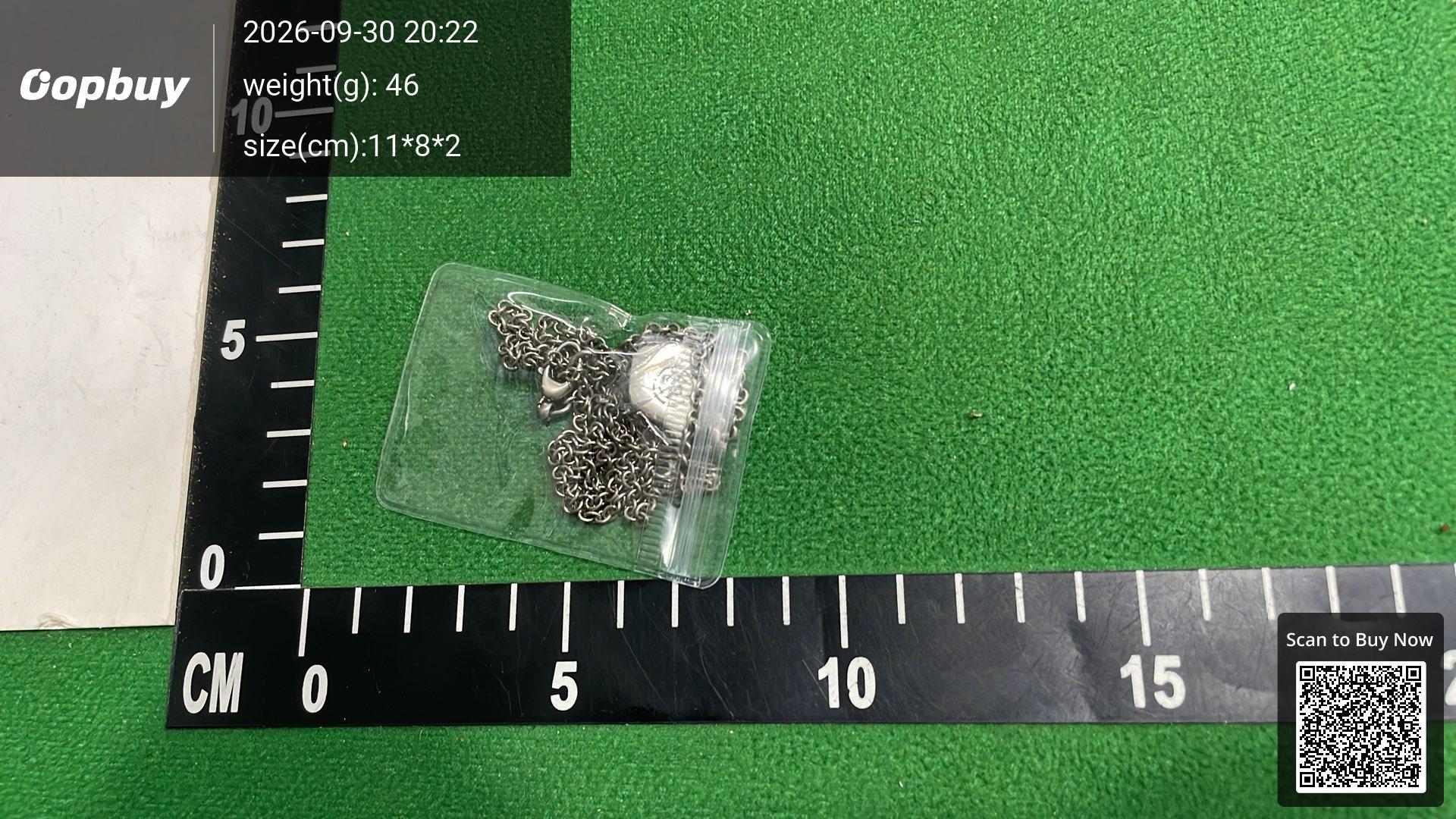 Foto QC 7 de Gucci Cross Necklace Sterling Silver Silver
