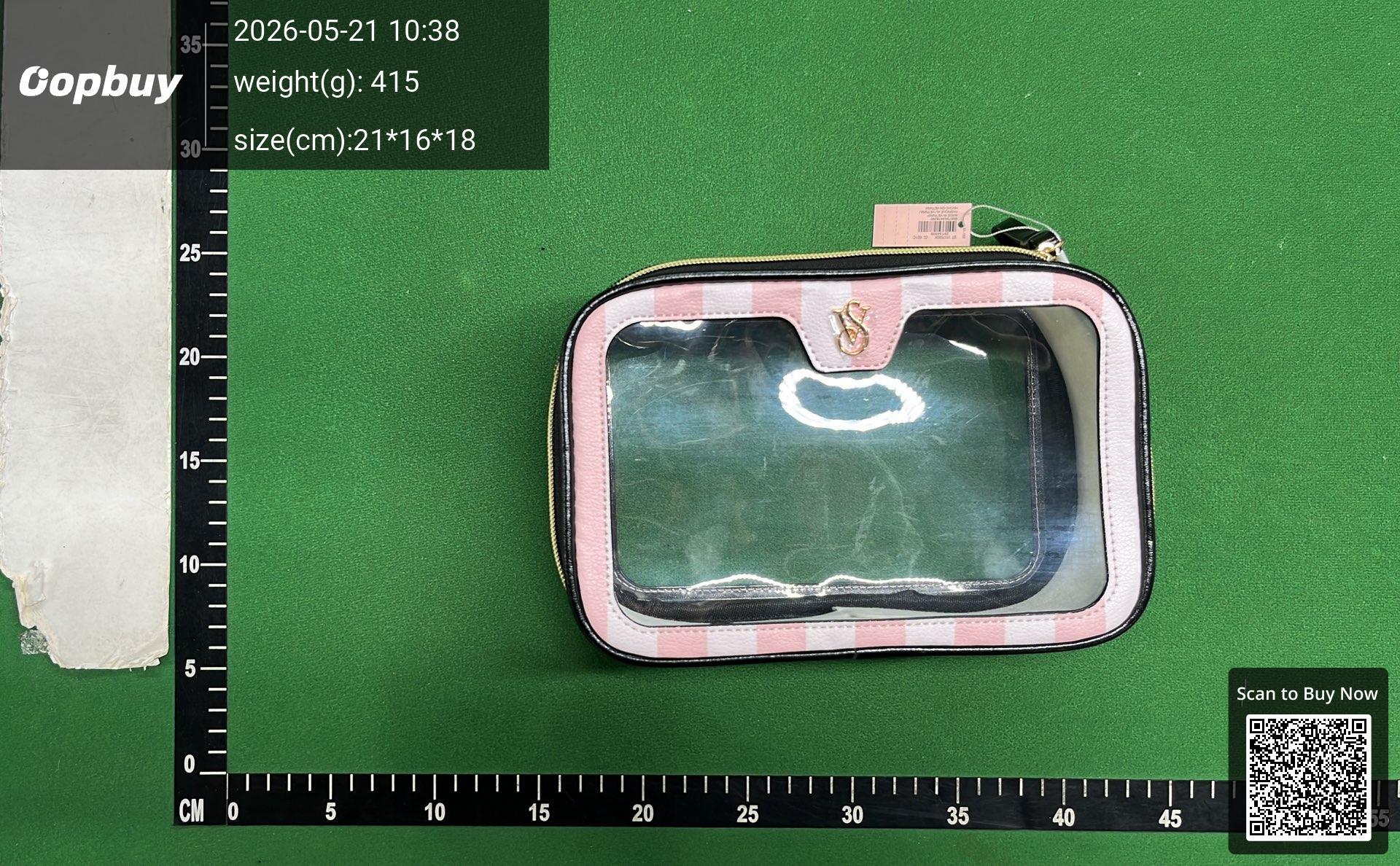 Foto QC 6 de Victoria's Secret Cosmetic Bag Set Pink Logo