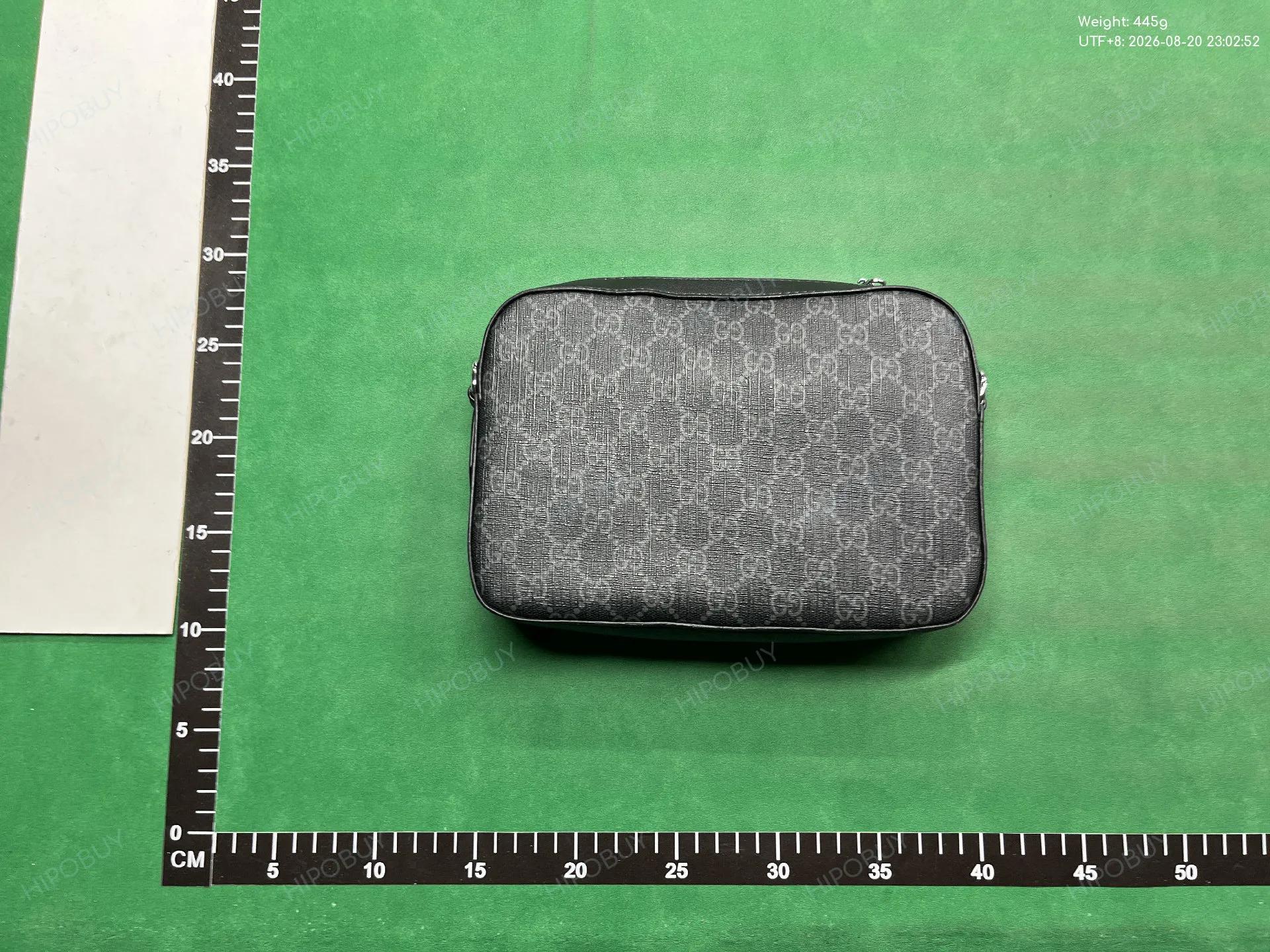 Foto QC 4 de Gucci Ophidia Messenger Bag Small Black GG Supreme Canvas