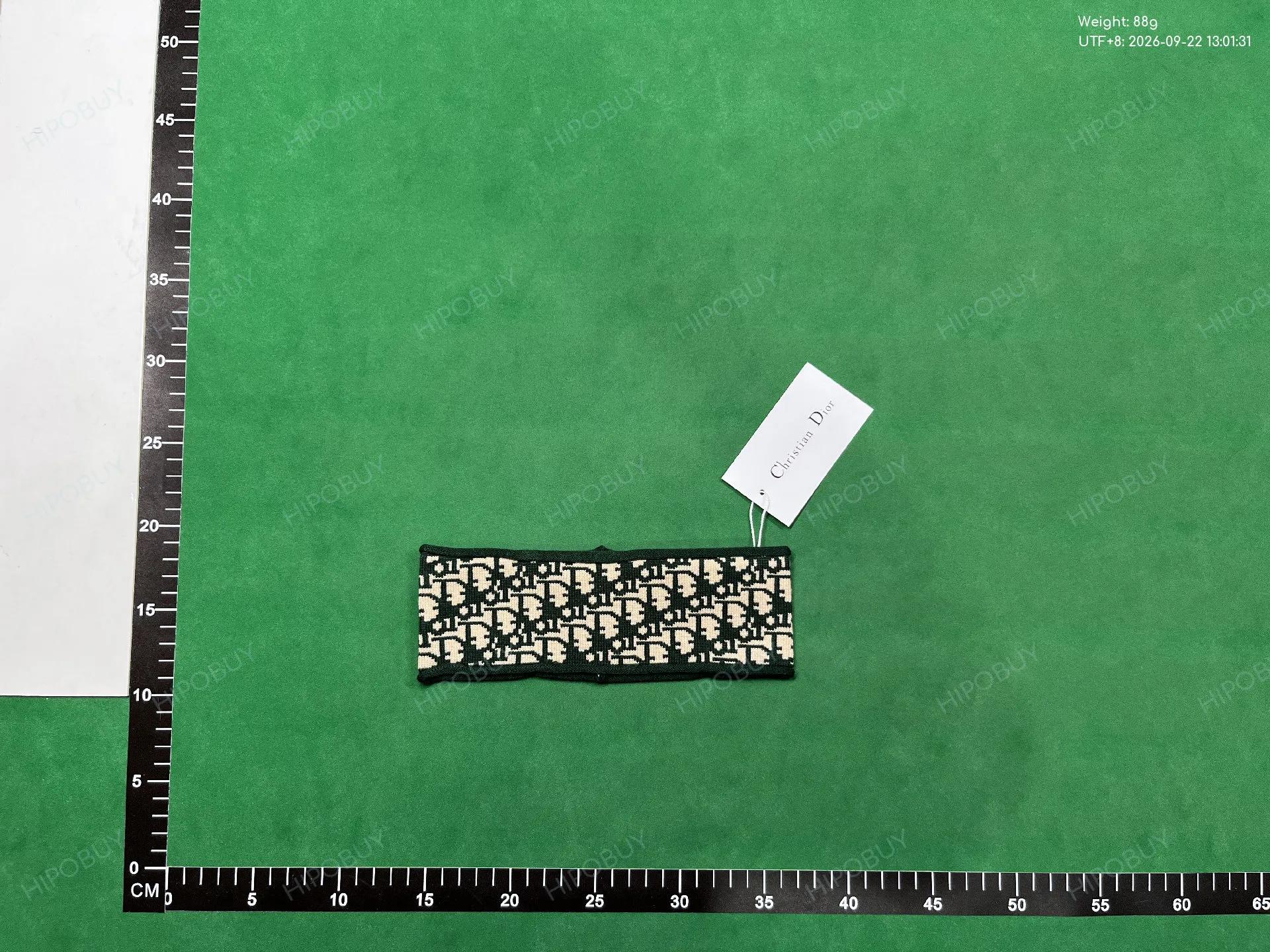 Foto QC 1 de Dior Oblique Headband Black/White