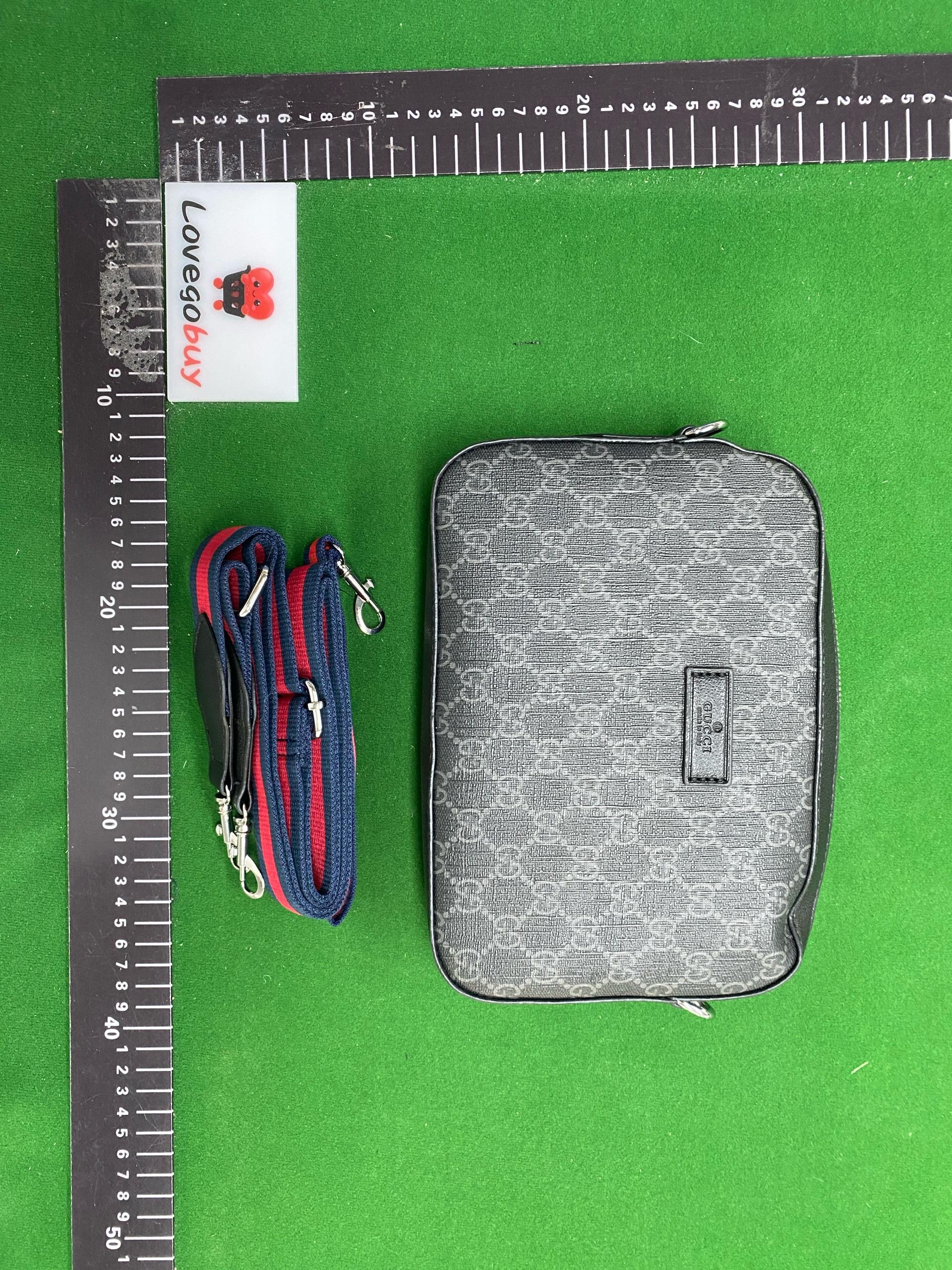 Foto QC 2 de Gucci Ophidia Messenger Bag Small Black GG Supreme Canvas