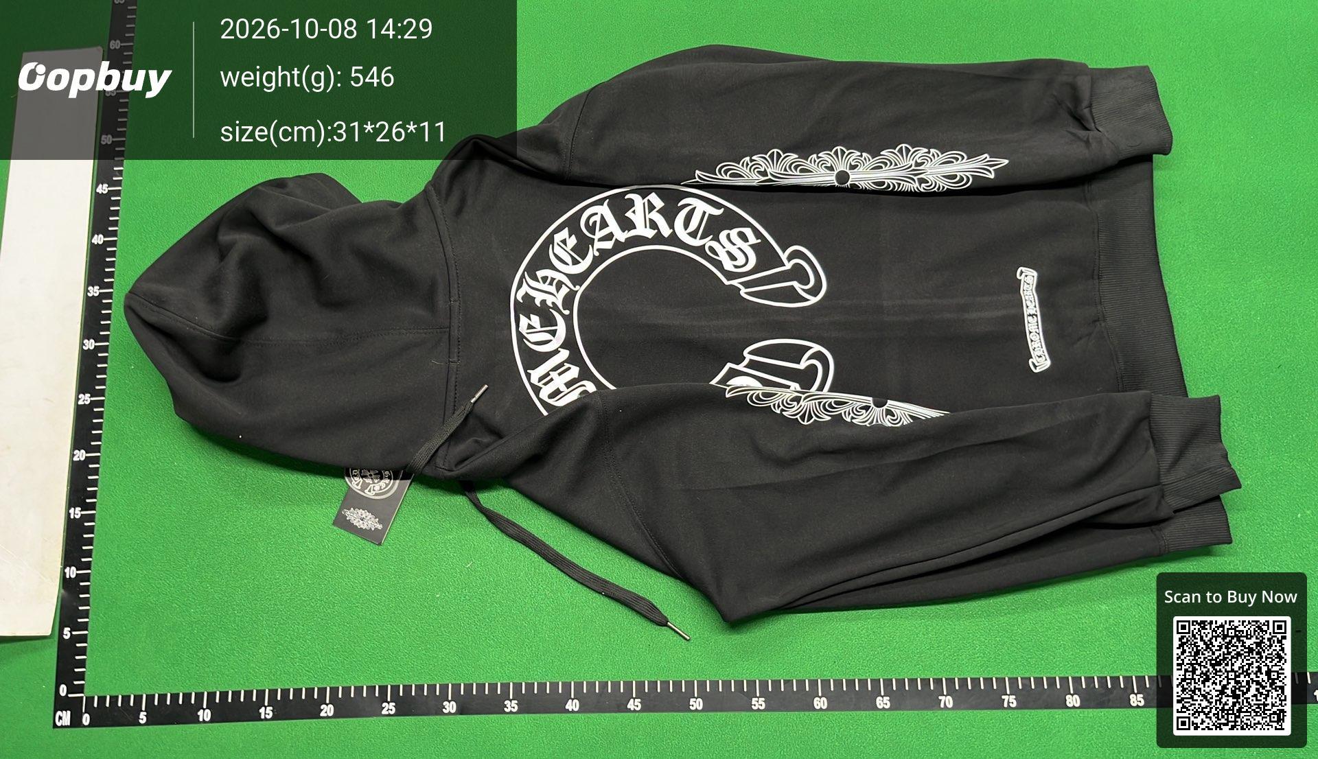 Foto QC 3 de Chrome Hearts Gallery Dept Jeans Cross Patch Flare Grey Black