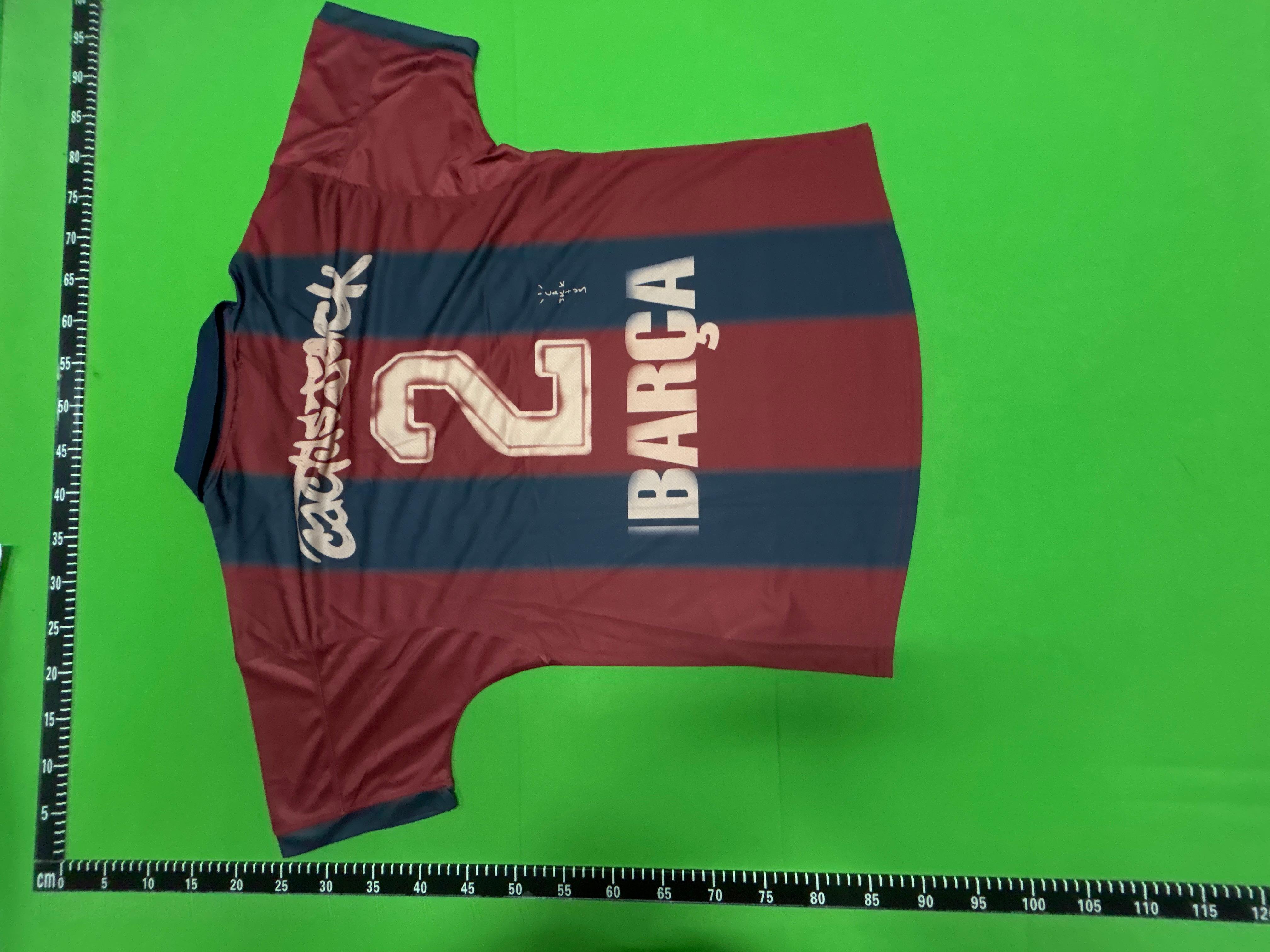 Foto QC 8 de Cactus Jack x Nike x FC Barcelona Retro 2000/01 Home Jersey Multicolor