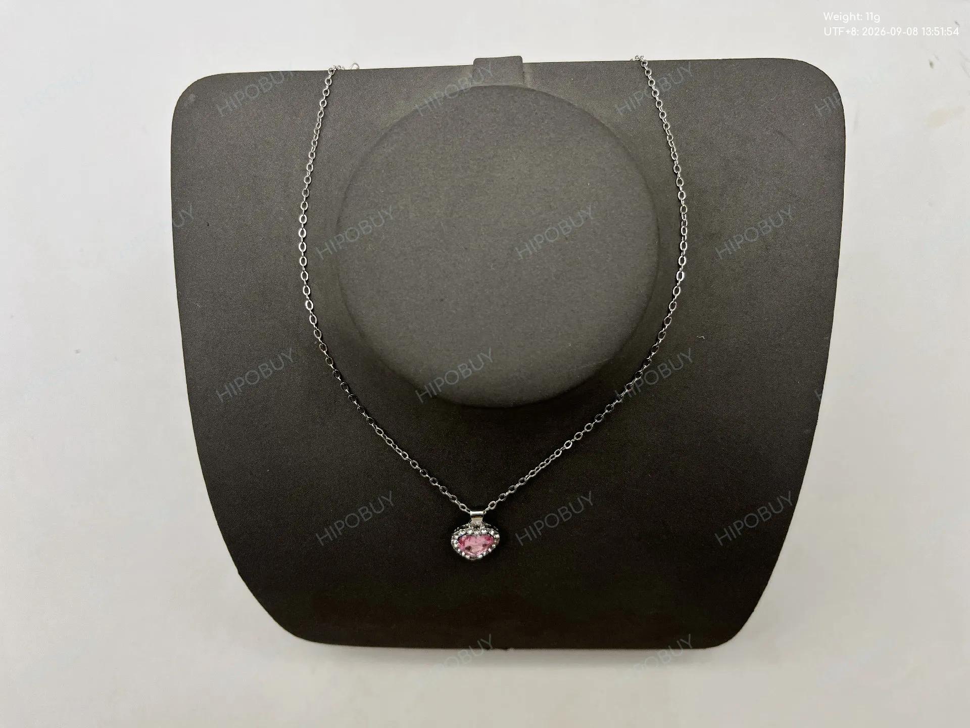 Foto QC 1 de Other Necklace Metal Crystal Pink