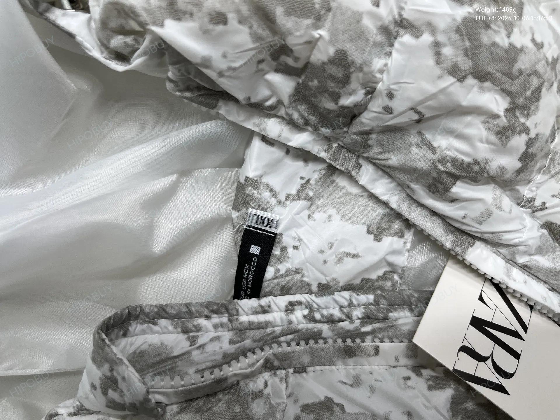 Foto QC 1 de Stussy Puffer Jacket Padded Embroidered Digital Camo Grey