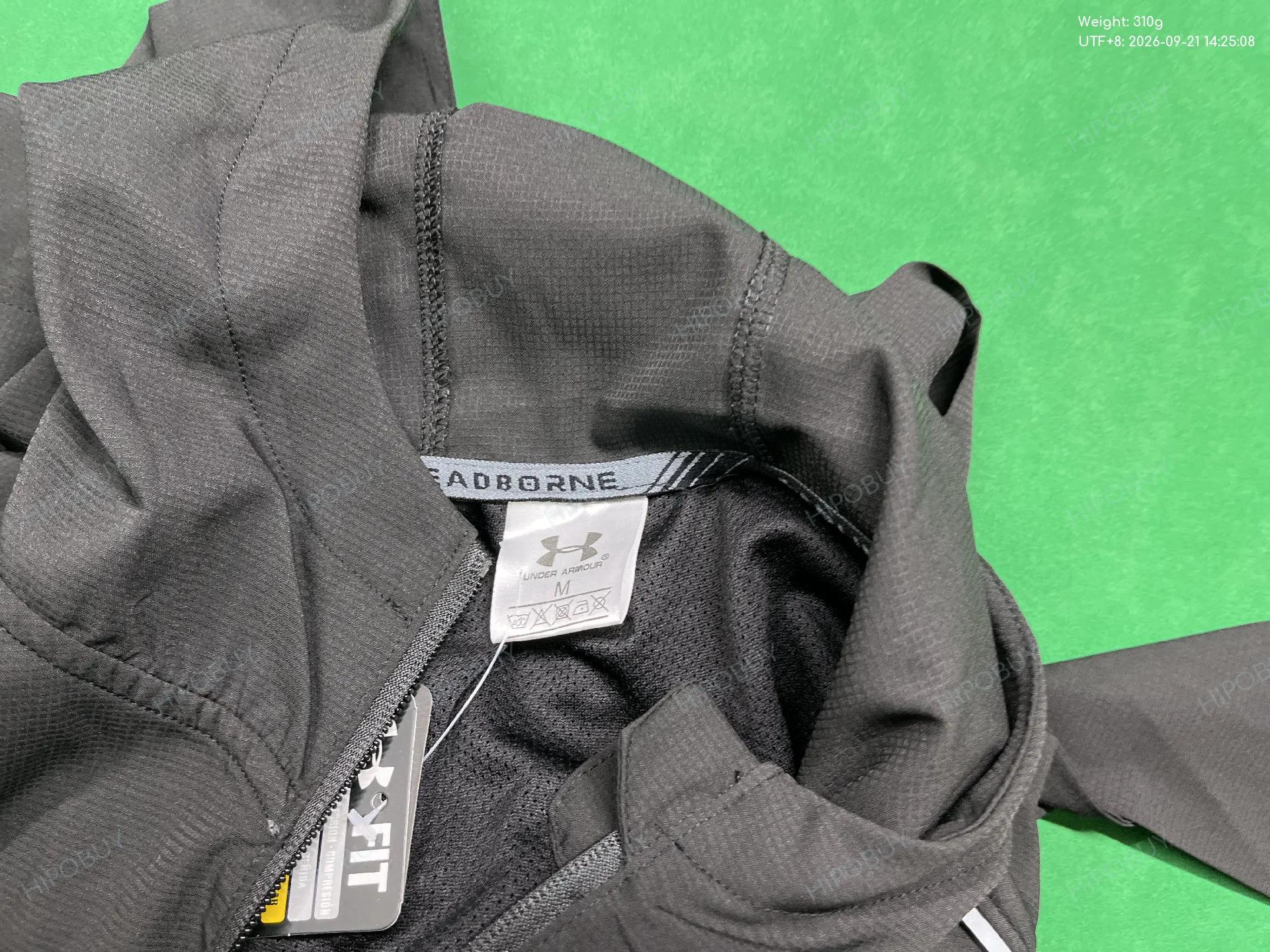 Foto QC 5 de Under Armour Hooded Windbreaker Jacket Black