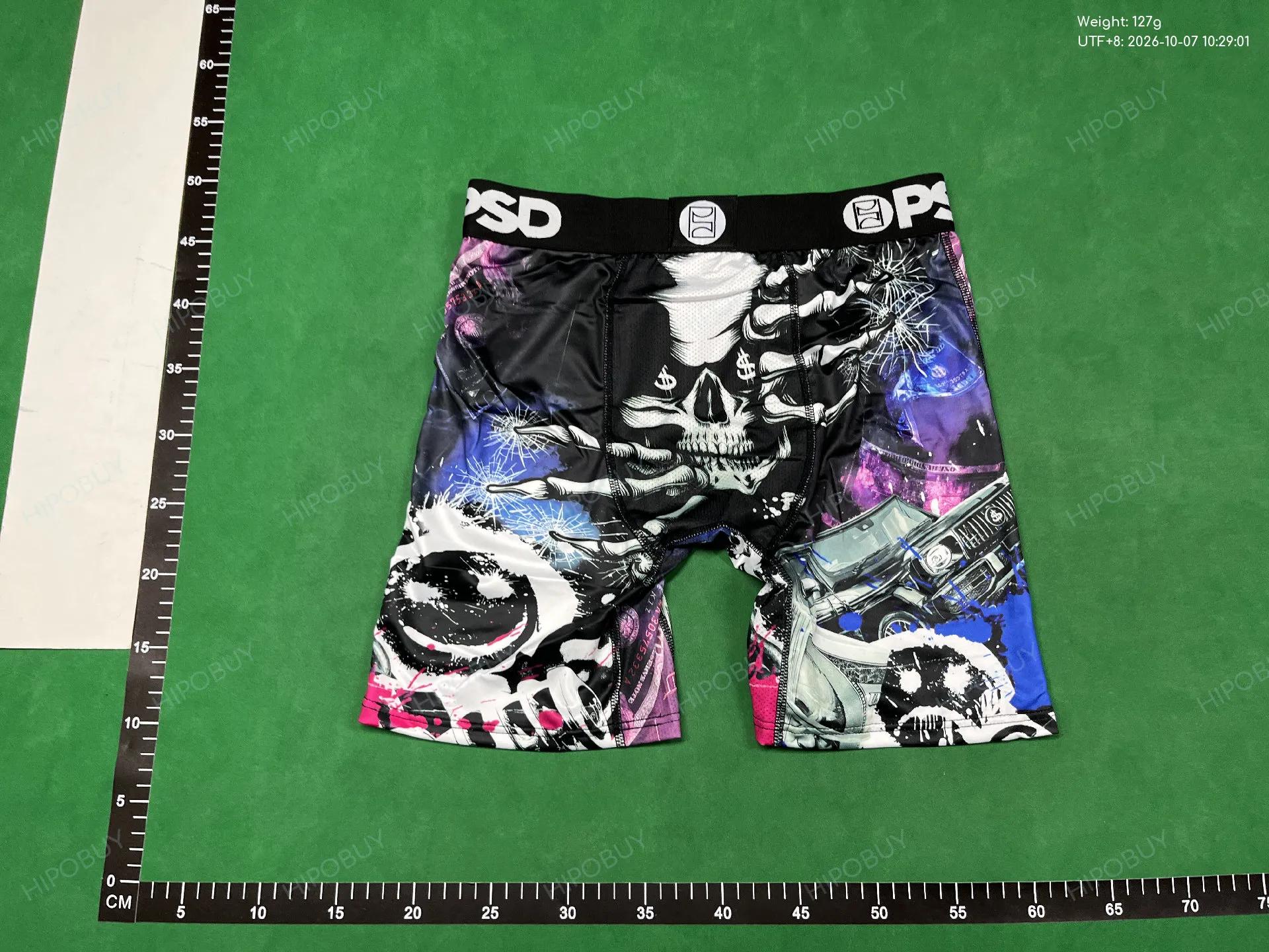 Foto QC 7 de Other Underwear Polyester Boxer Briefs Purple Camo