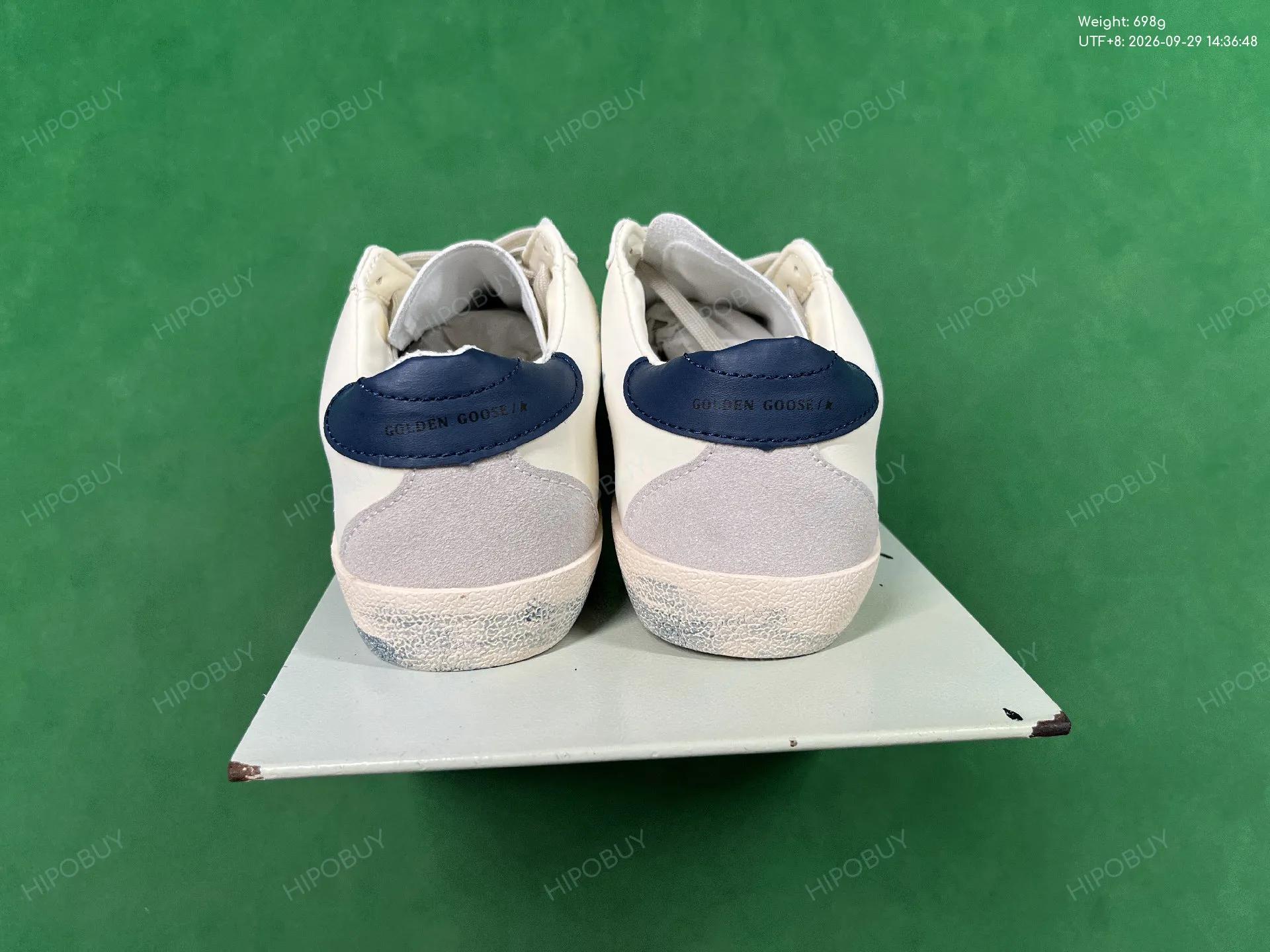 Foto QC 3 de Golden Goose Ball Star Low Black Suede White Star