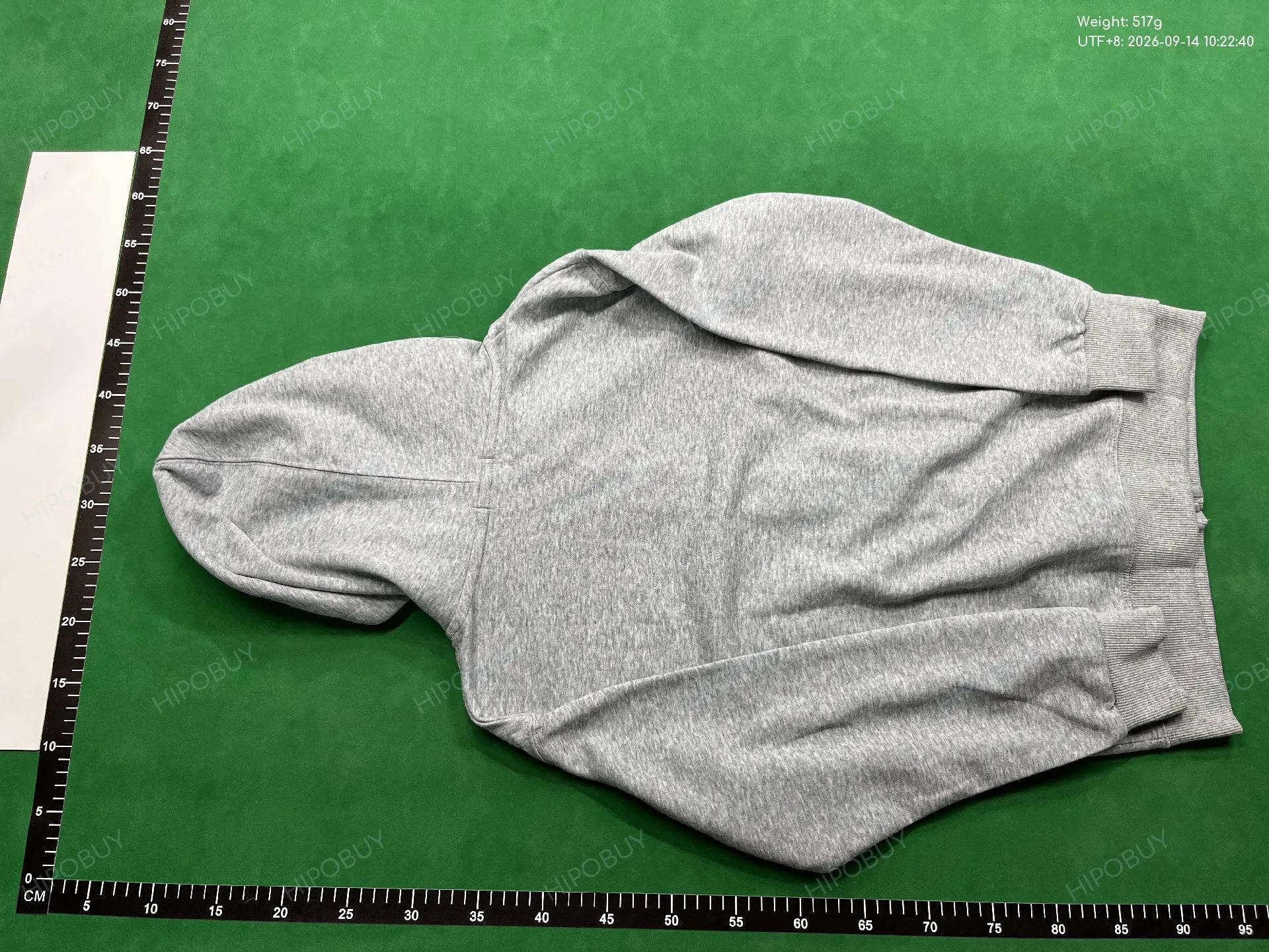 Foto QC 3 de Polo Ralph Lauren Zip Sweater Fleece Hoodie Heather Grey