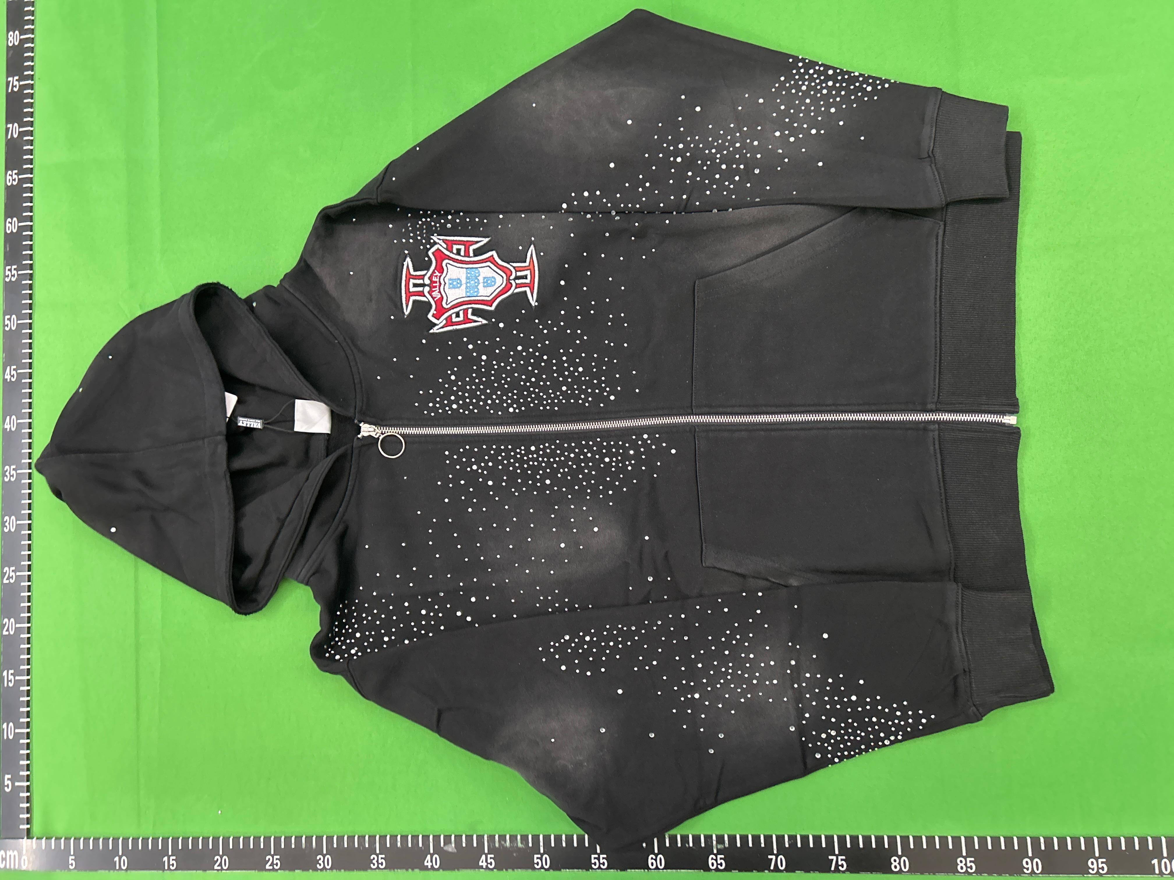 Foto QC 3 de Stussy Champion Oval Zip Sweater Hooded Army