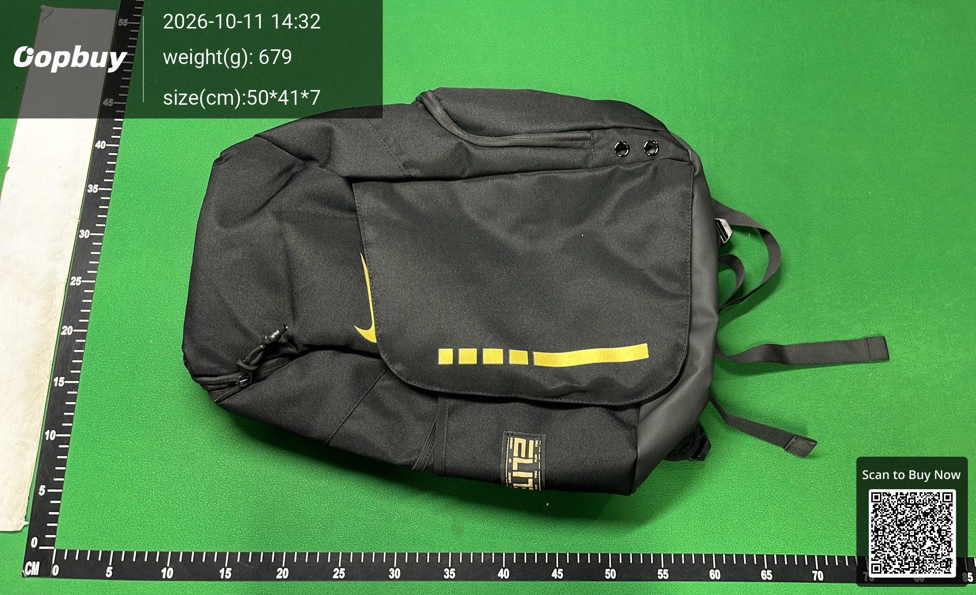 Foto QC 3 de Nike Hoops Elite Pro Backpack 32L Black White Gold