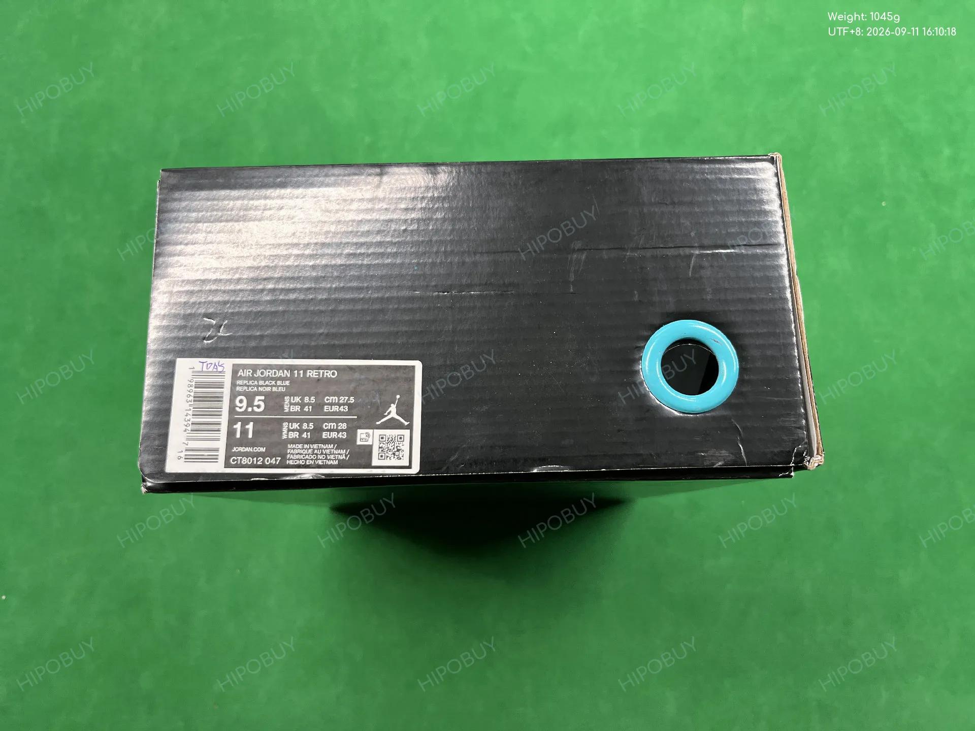 Foto QC 8 de Jordan 11 Retro Gamma Blue 378037-006