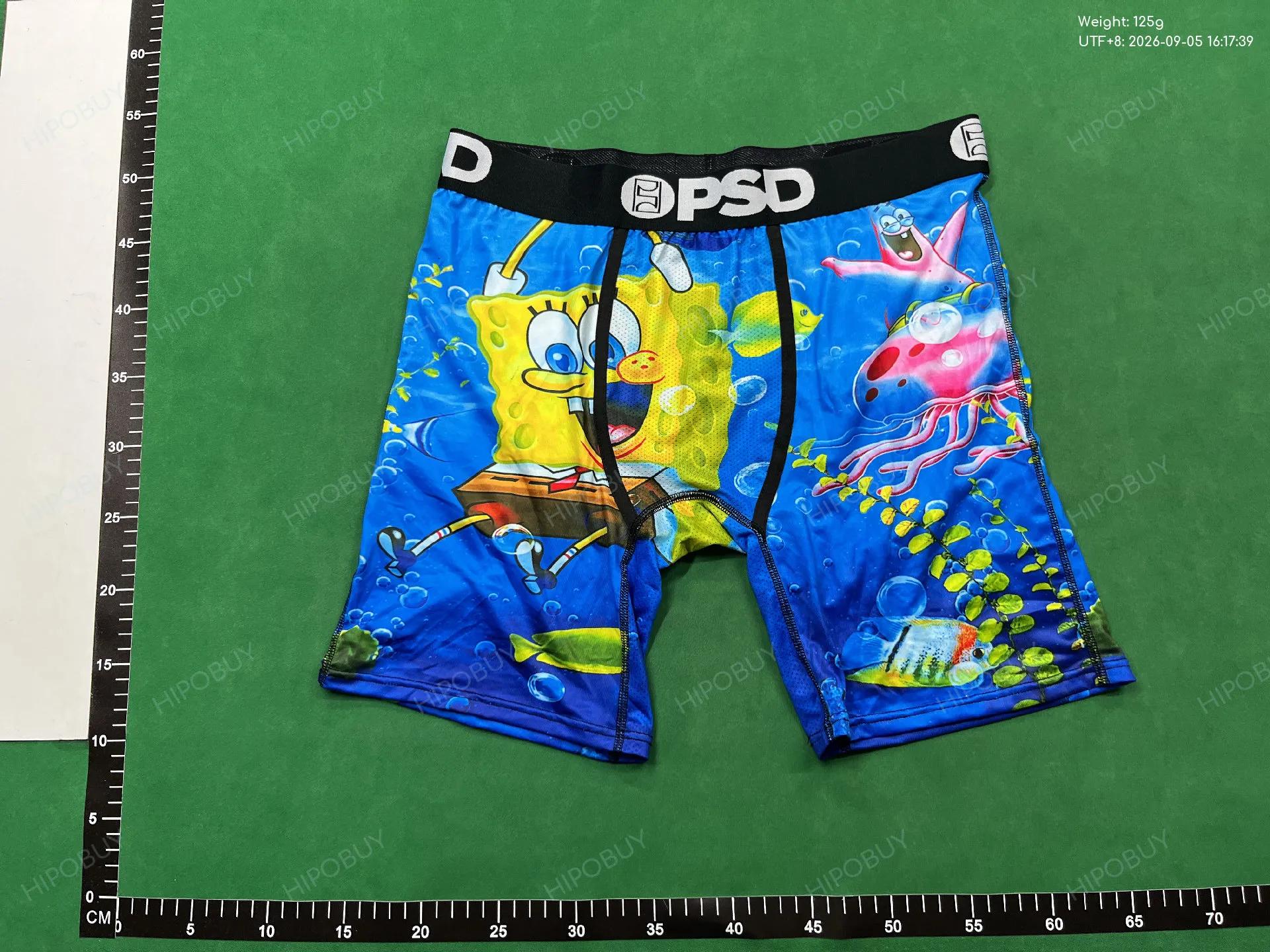 Foto QC 6 de PSD Underwear Boxer Briefs Spongebob Blue