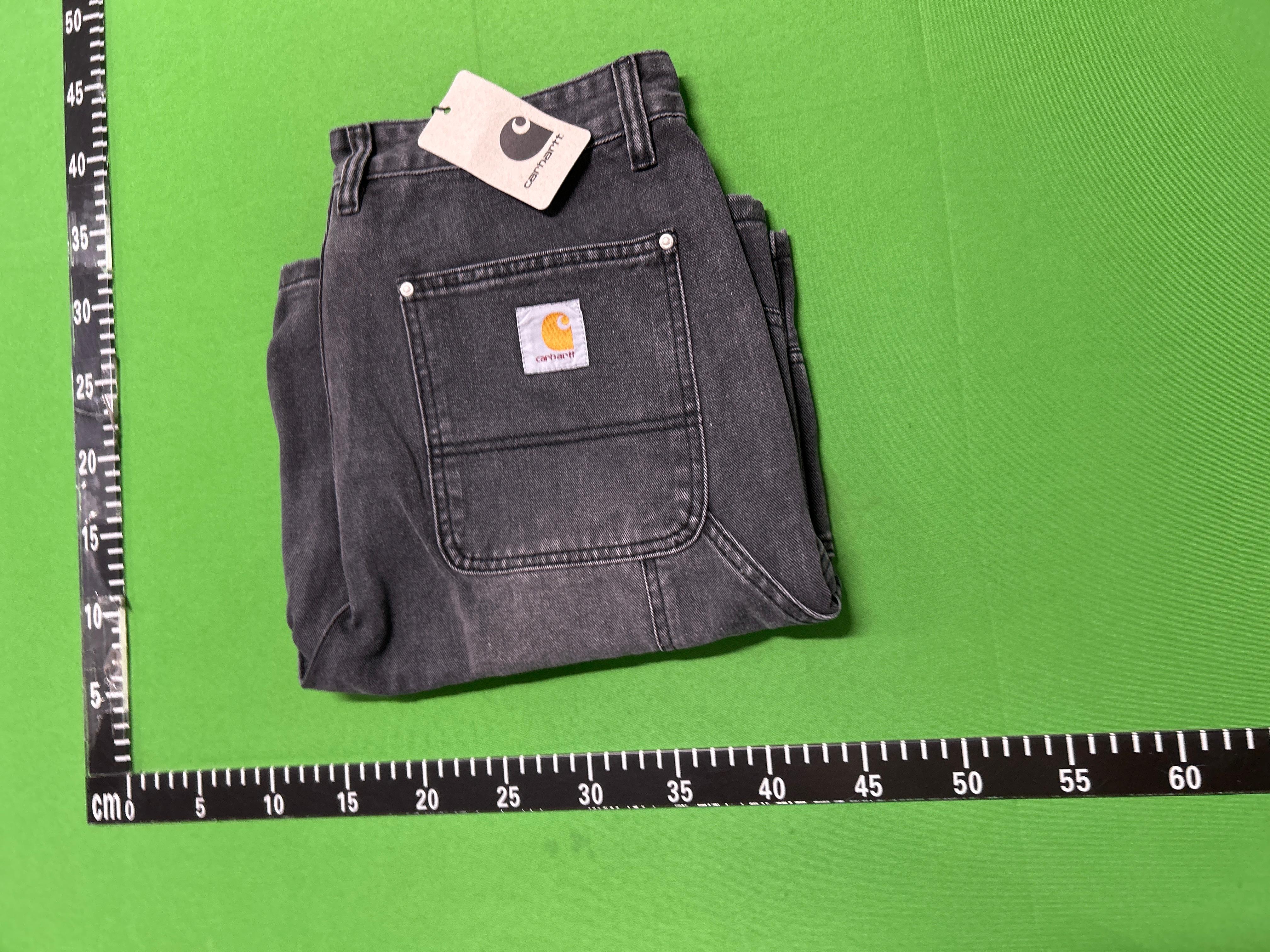Foto QC 7 de Carhartt Denim Shorts Loose Washed Blue