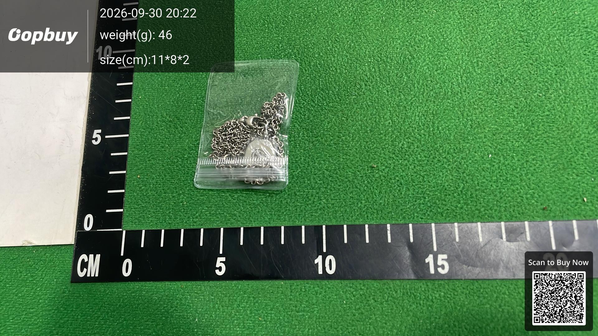 Foto QC 8 de Gucci Cross Necklace Sterling Silver Silver