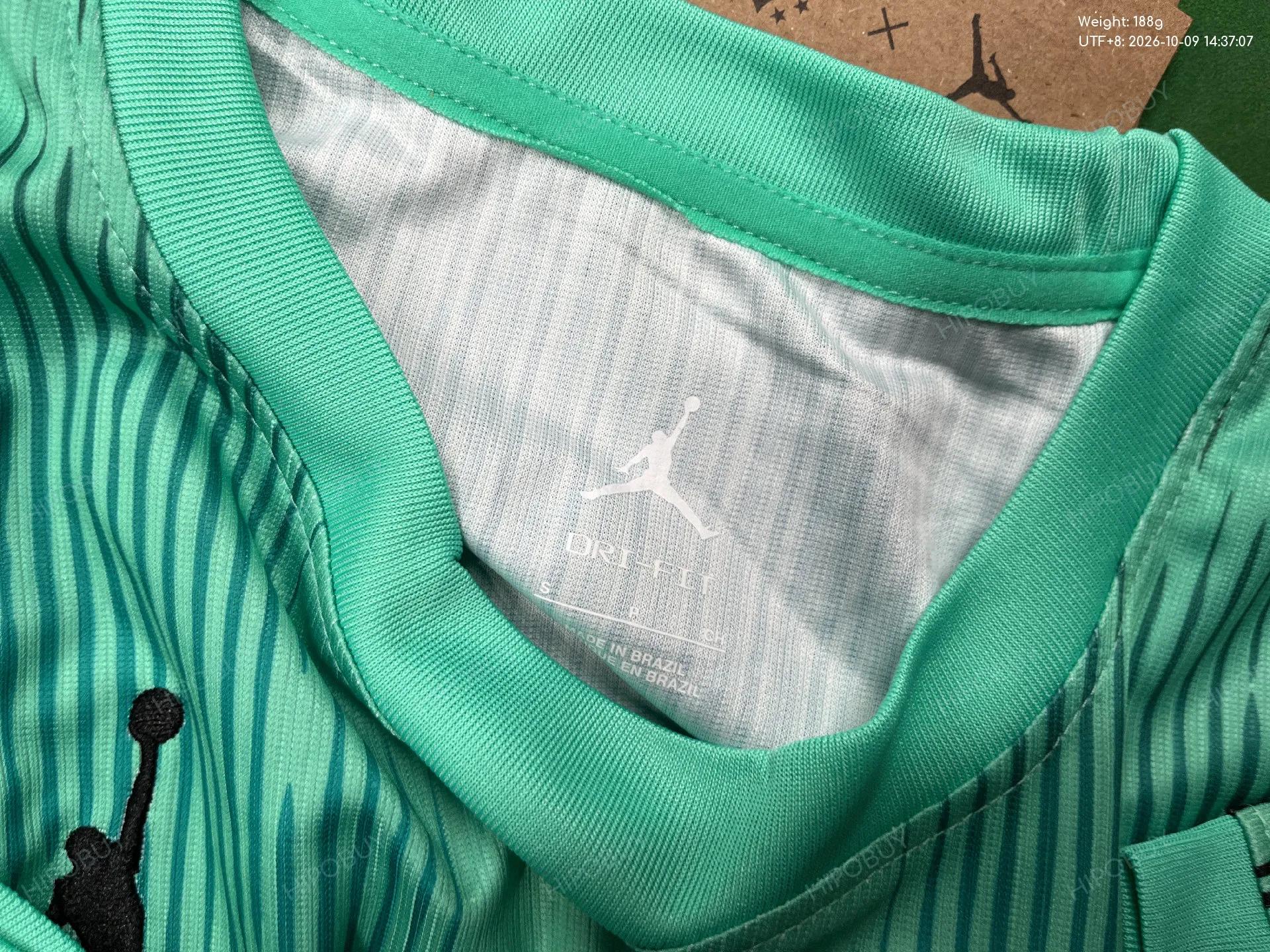 Foto QC 1 de Brazil 2022 Fan Edition Palm Leaf Jersey White Blue