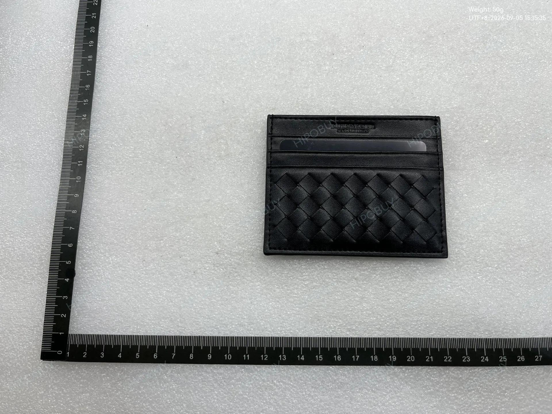 Foto QC 5 de Bottega Veneta Credit Card Case Intrecciato Leather Pink