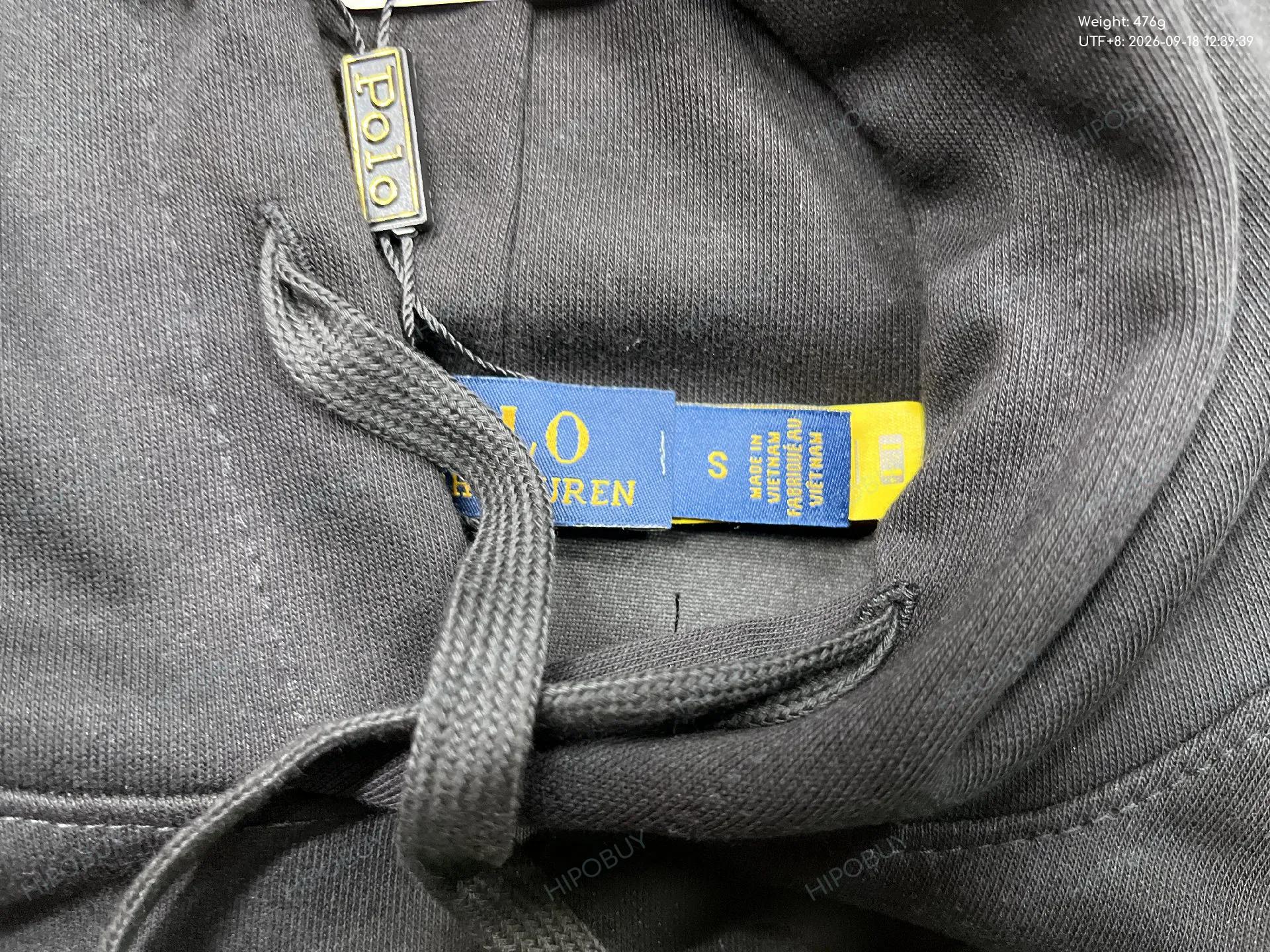 Foto QC 5 de Polo Ralph Lauren Zip Sweater Hoodie Cream