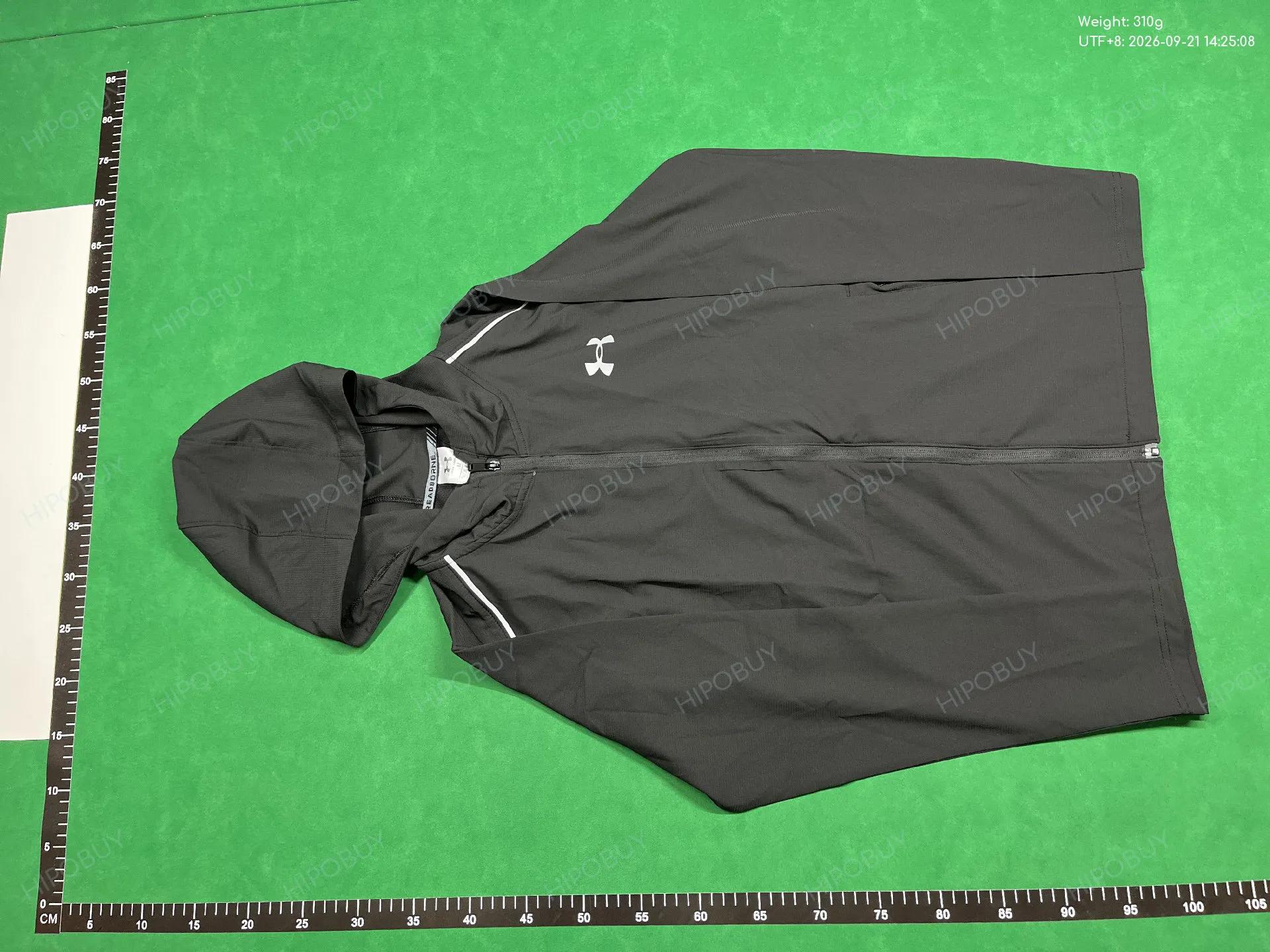 Foto QC 6 de Under Armour Hooded Windbreaker Jacket Black
