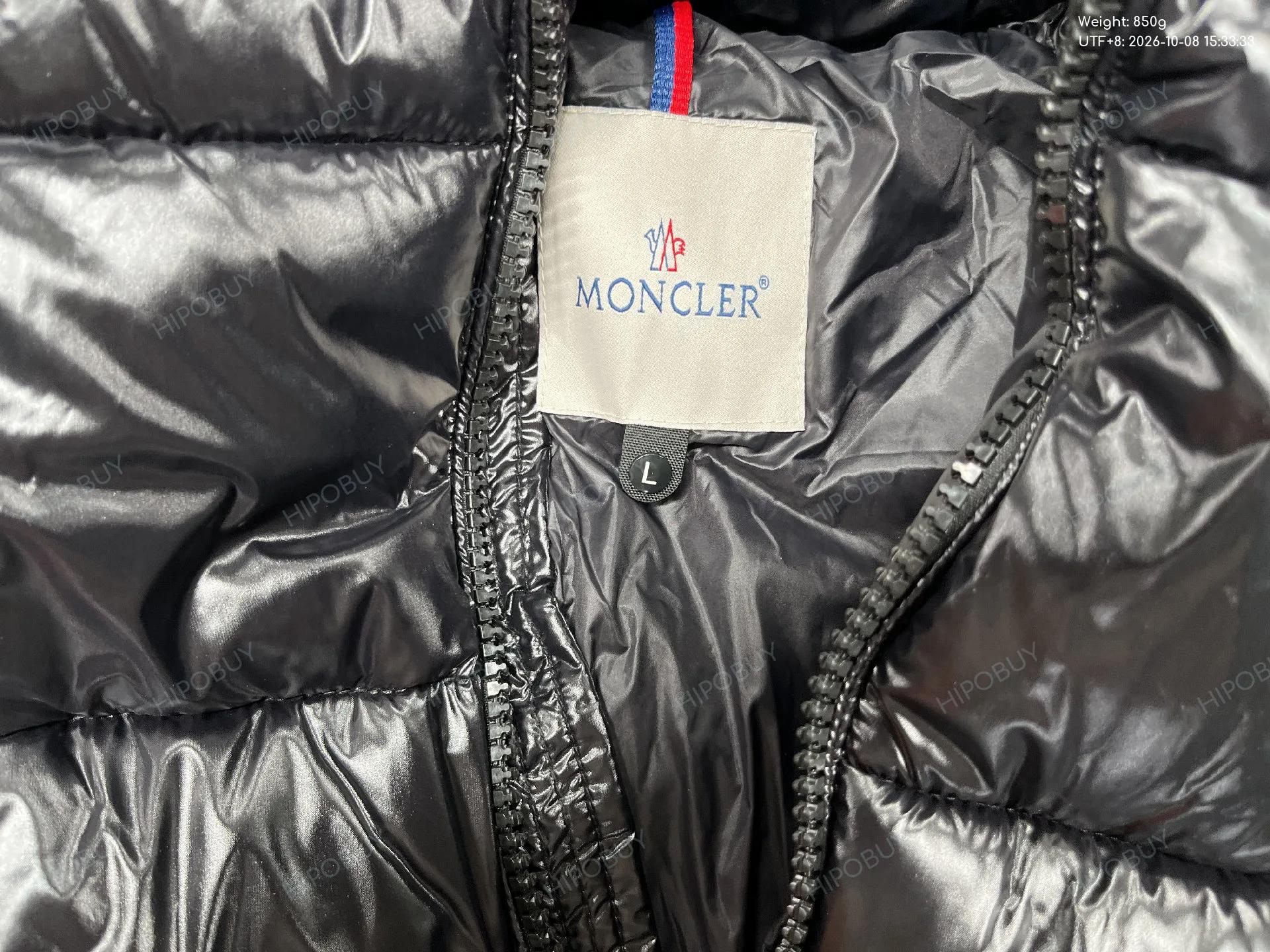 Foto QC 5 de Moncler Maya Down Jacket Hooded Light Blue