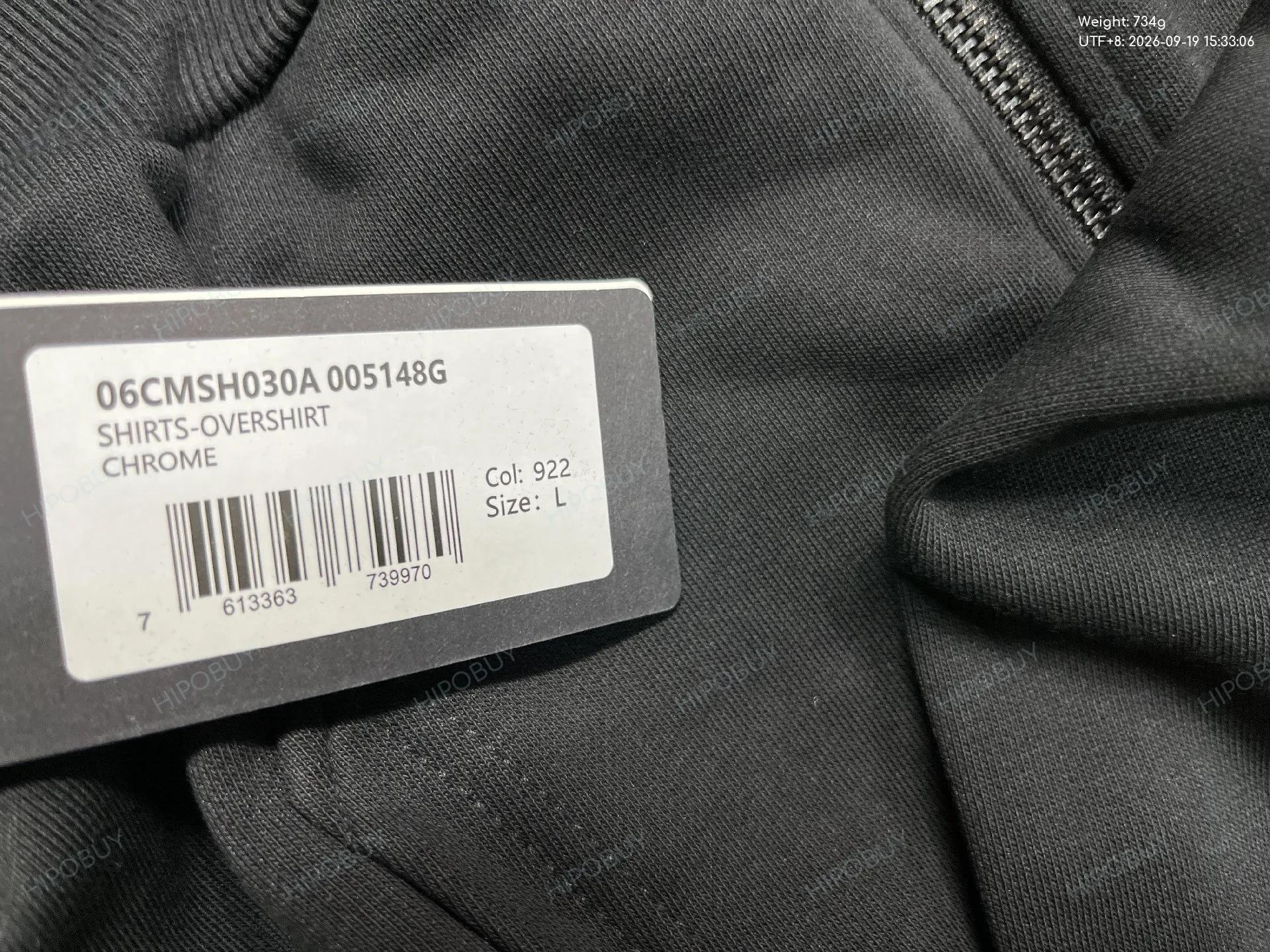 Foto QC 1 de C.P. Company Lens Cargo Pants Black