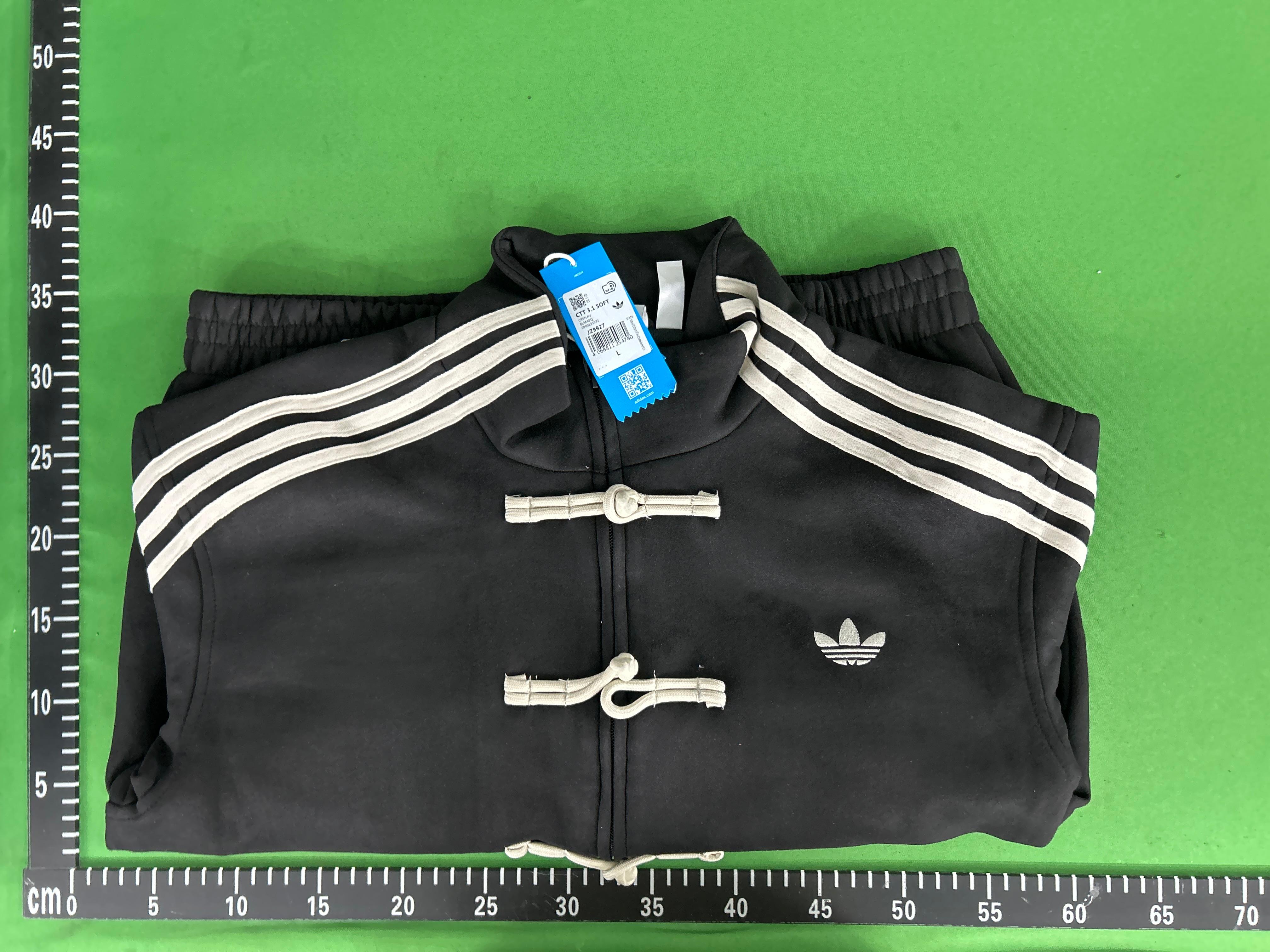 Foto QC 8 de adidas New Chinese Style Jacket Suede Frog Button Red