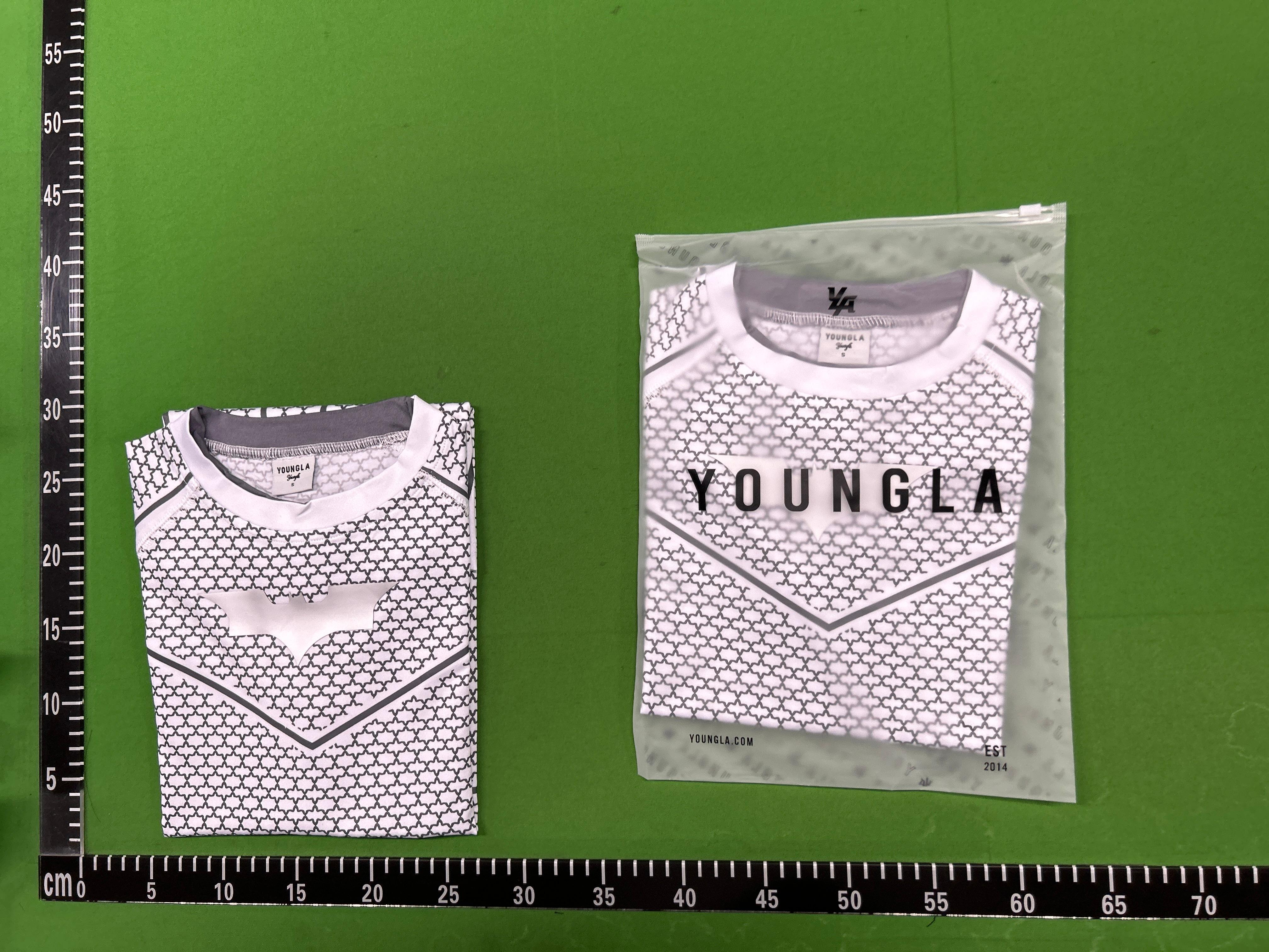 Foto QC 5 de YoungLA Batman T-shirt Compression Black