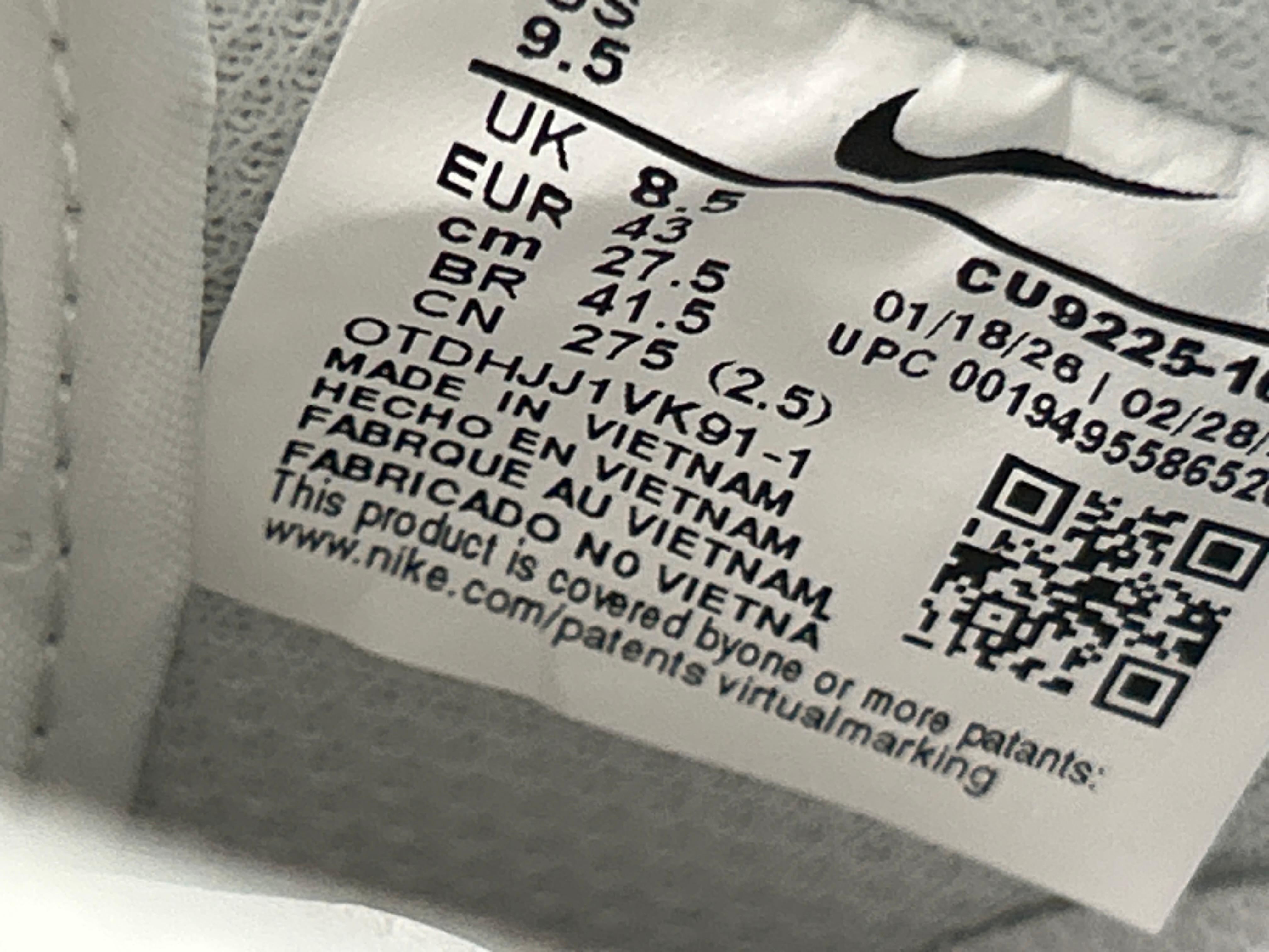 Foto QC 5 de Nike Air Force 1 Low Supreme White CU9225-100