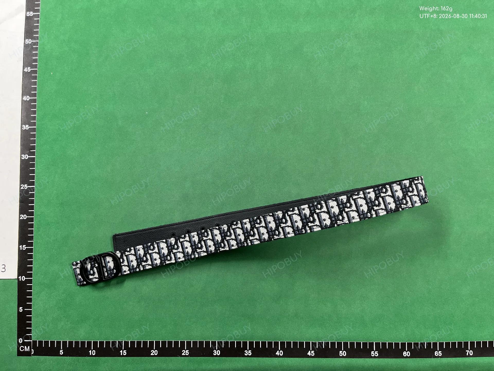 Foto QC 2 de Dior CD Icon Belt Dior Oblique Jacquard
