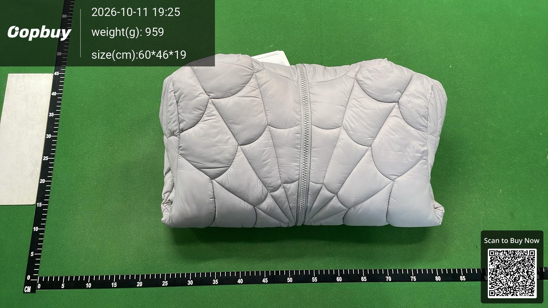 Foto QC 4 de Moncler Spider Web Quilted Down Jacket Black