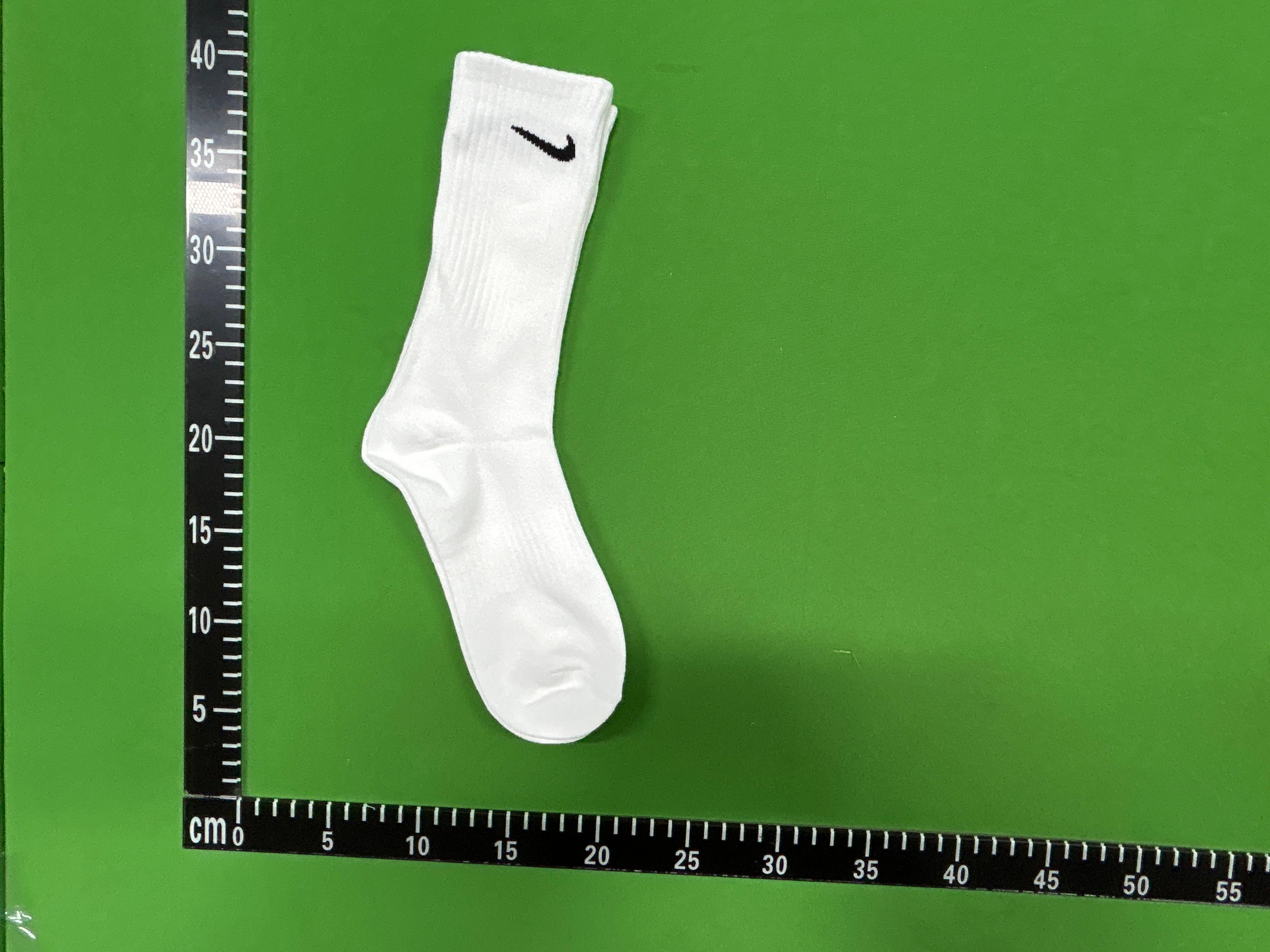 Foto QC 3 de Nike Crew Socks Black White