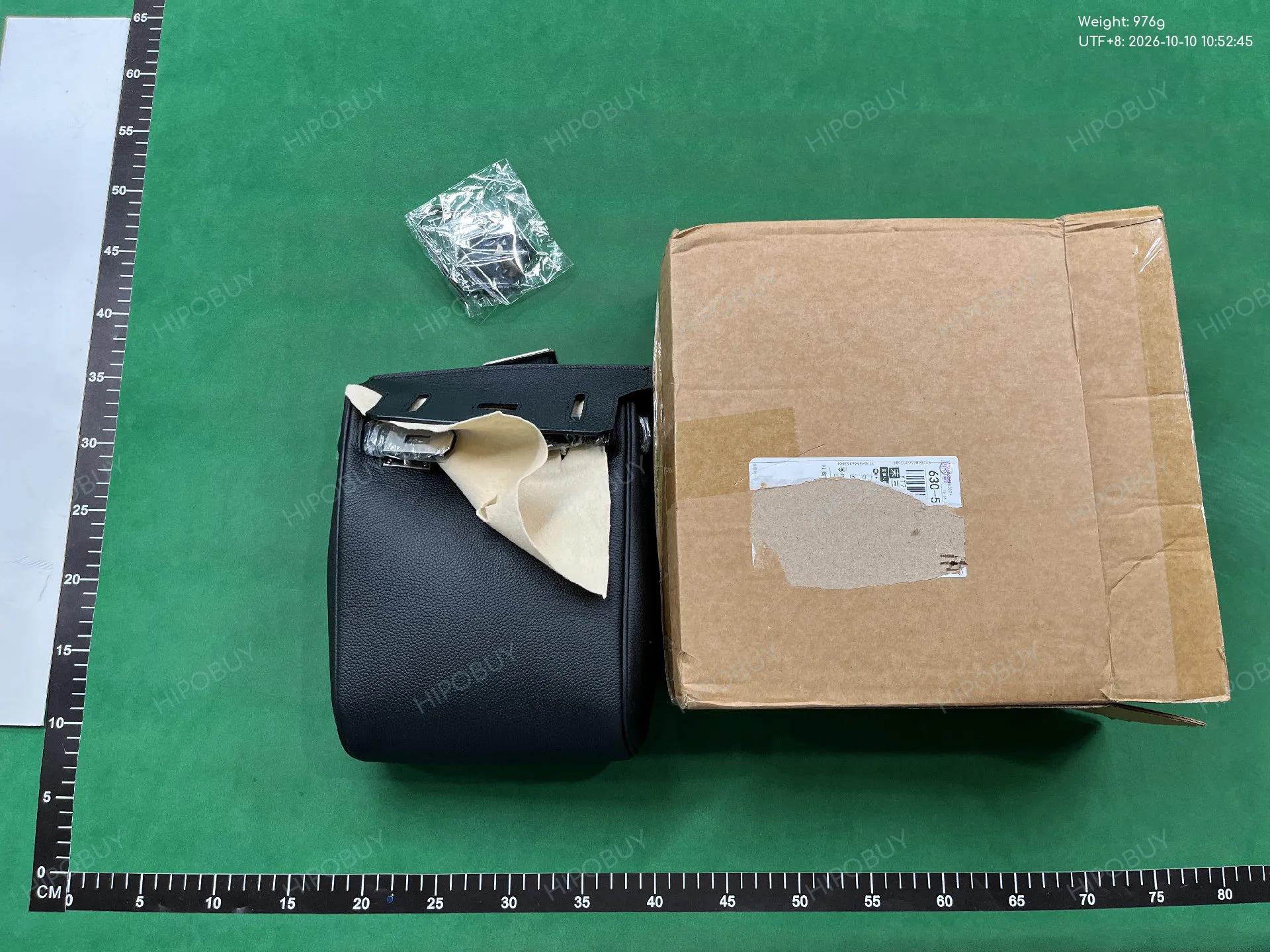 Foto QC 3 de Hermes Kelly Messenger 24 Black Togo Leather