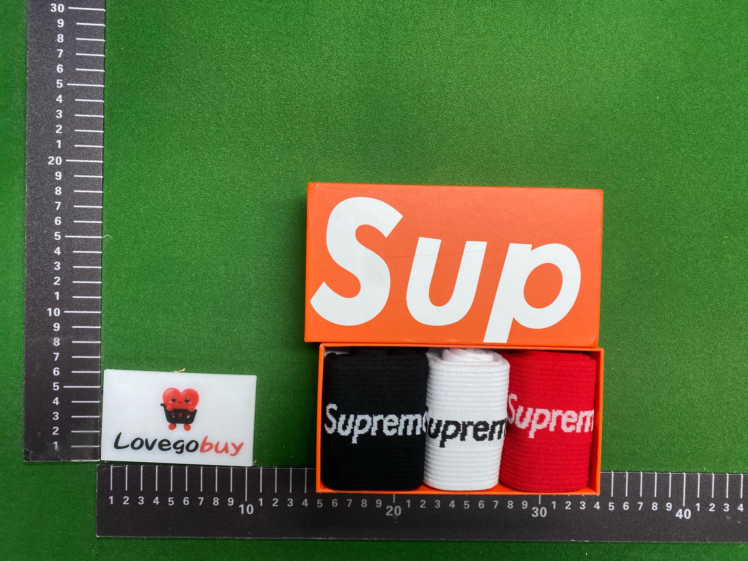 Foto QC 2 de Supreme Crew Socks Multi