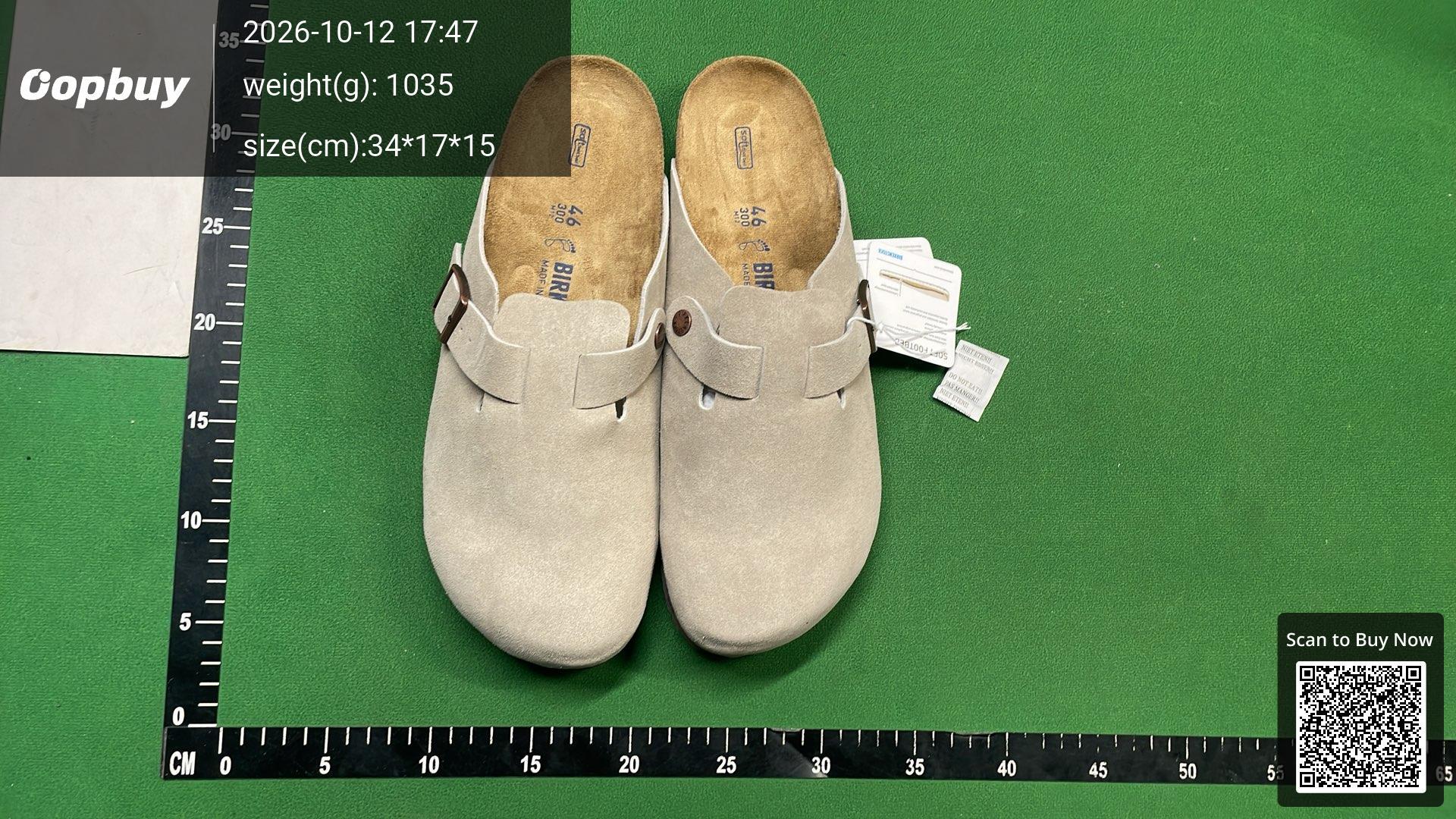 Foto QC 5 de Birkenstock Boston Leather Soft Footbed Blue