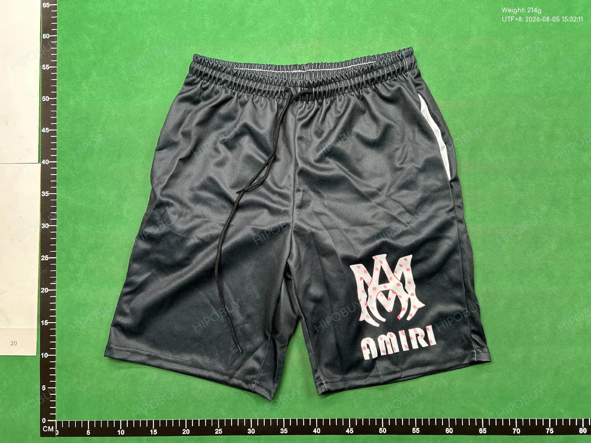 Foto QC 2 de Palm Angels Sweat Shorts Rainbow Side Stripe White