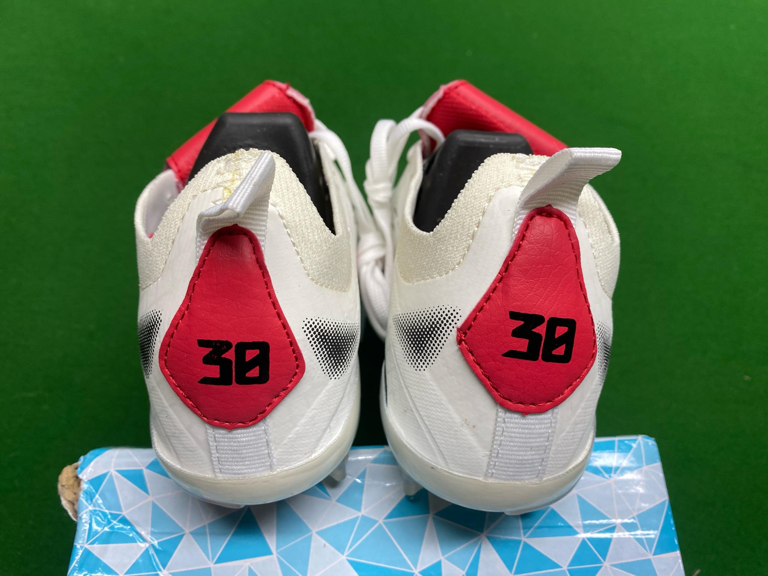 Foto QC 3 de Adidas Predator Foldover Tongue Football Shoes White Red