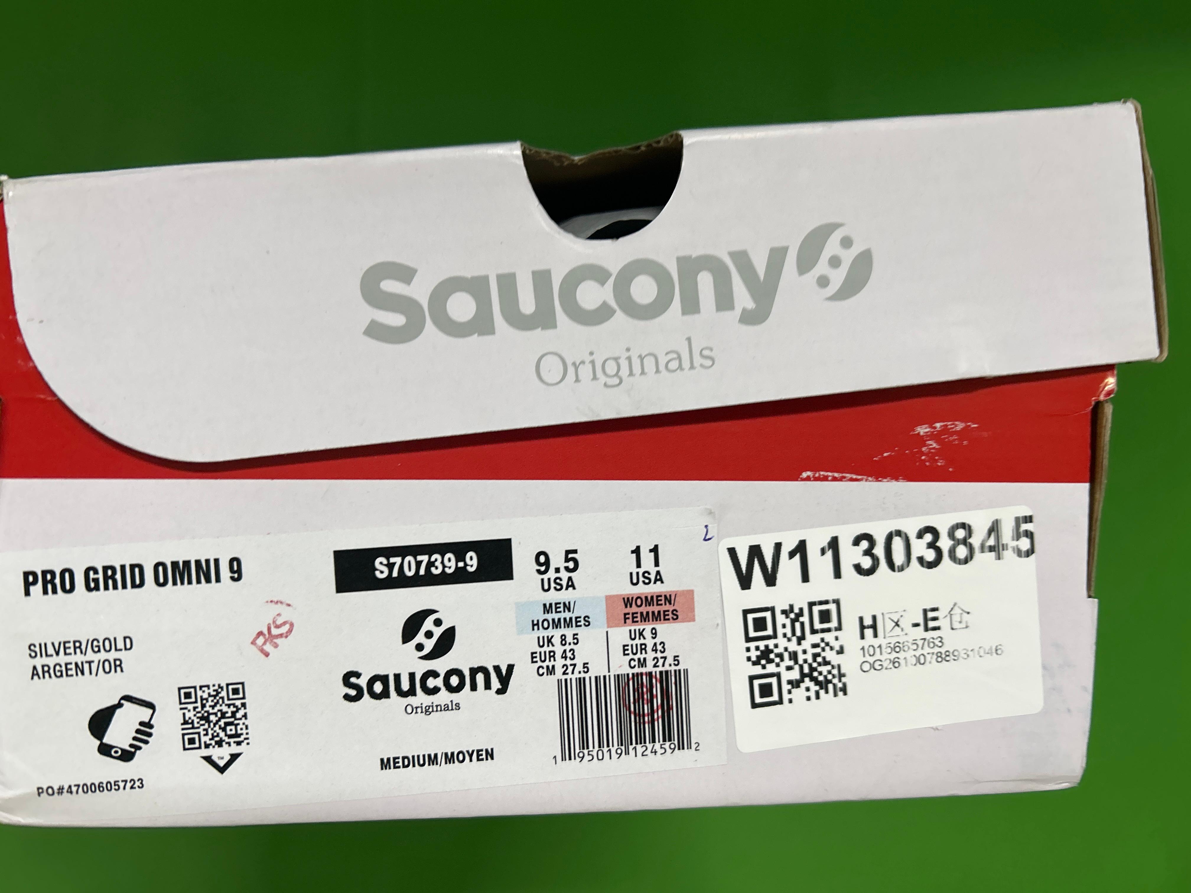 Foto QC 1 de Saucony ProGrid Omni 9 Retro Black Silver S70740-14