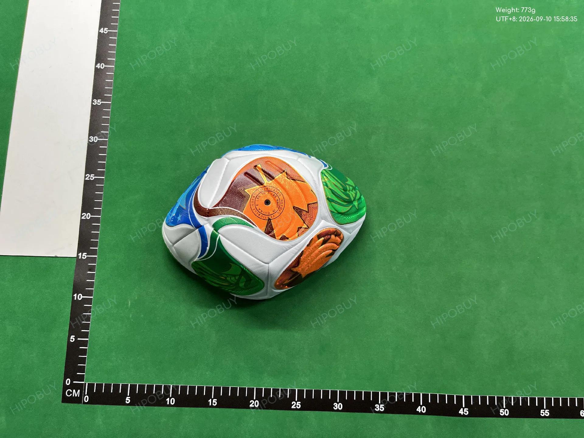 Foto QC 8 de Generic Star Pattern Soccer Ball Size 5 White/Blue/Black