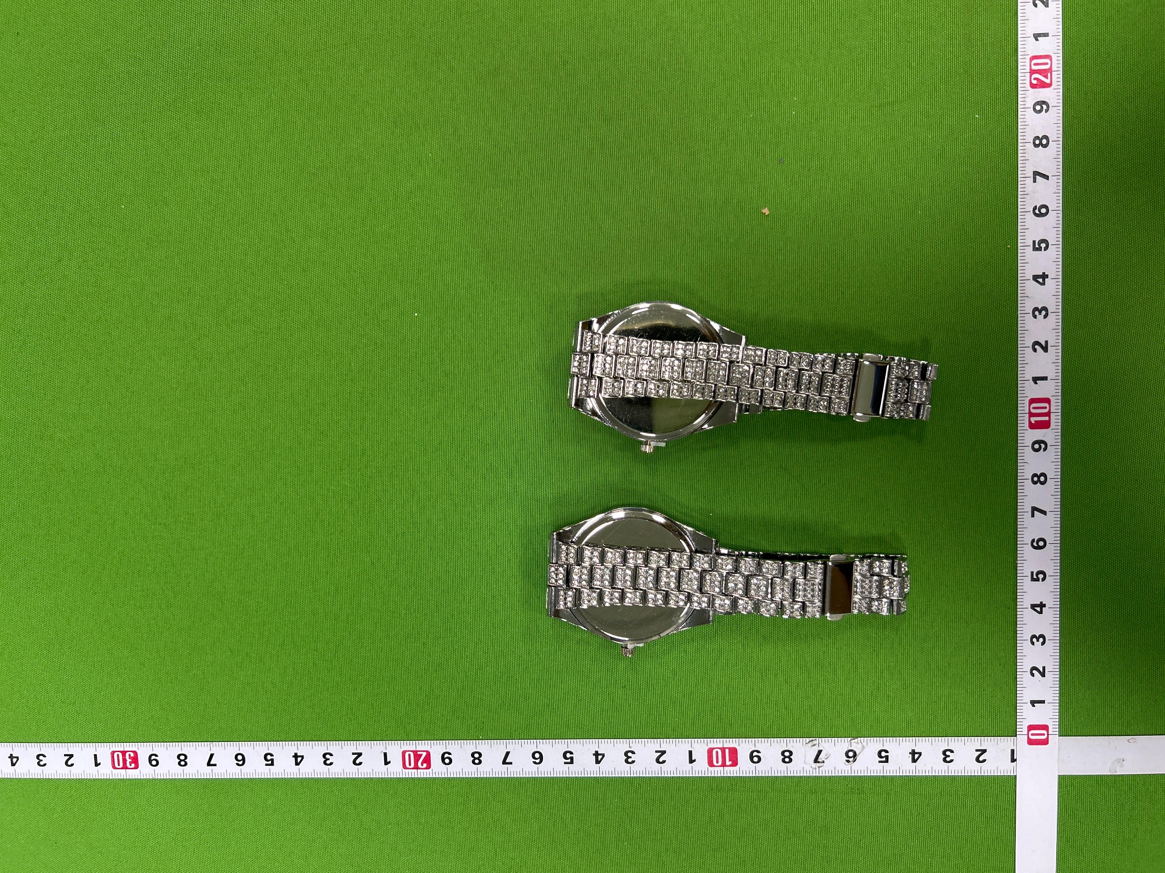 Foto QC 8 de Other Hip Hop Iced Out Roman Numeral Watch