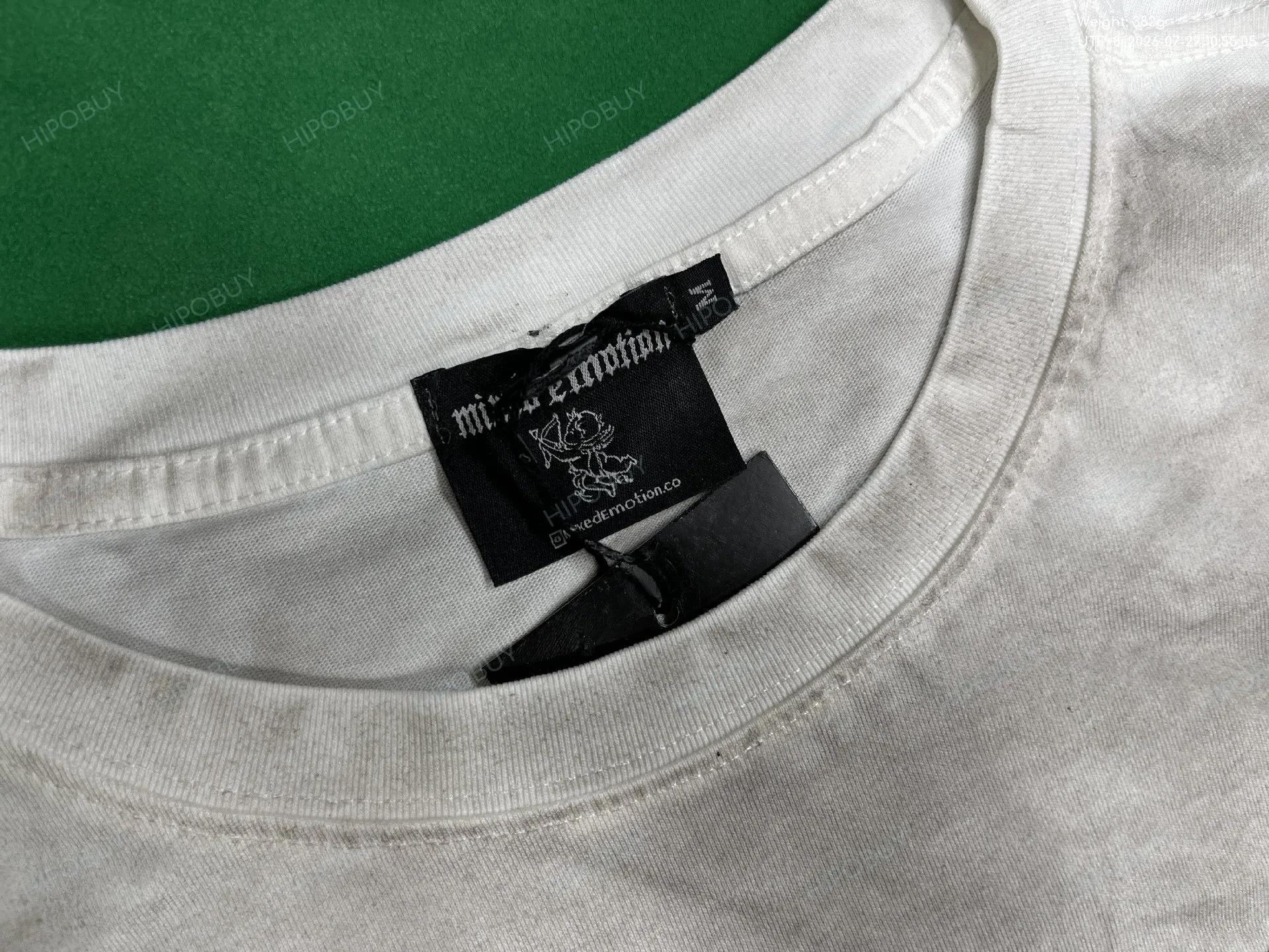 Foto QC 5 de Mixed Emotion Resurrection Long Sleeve T-shirt White