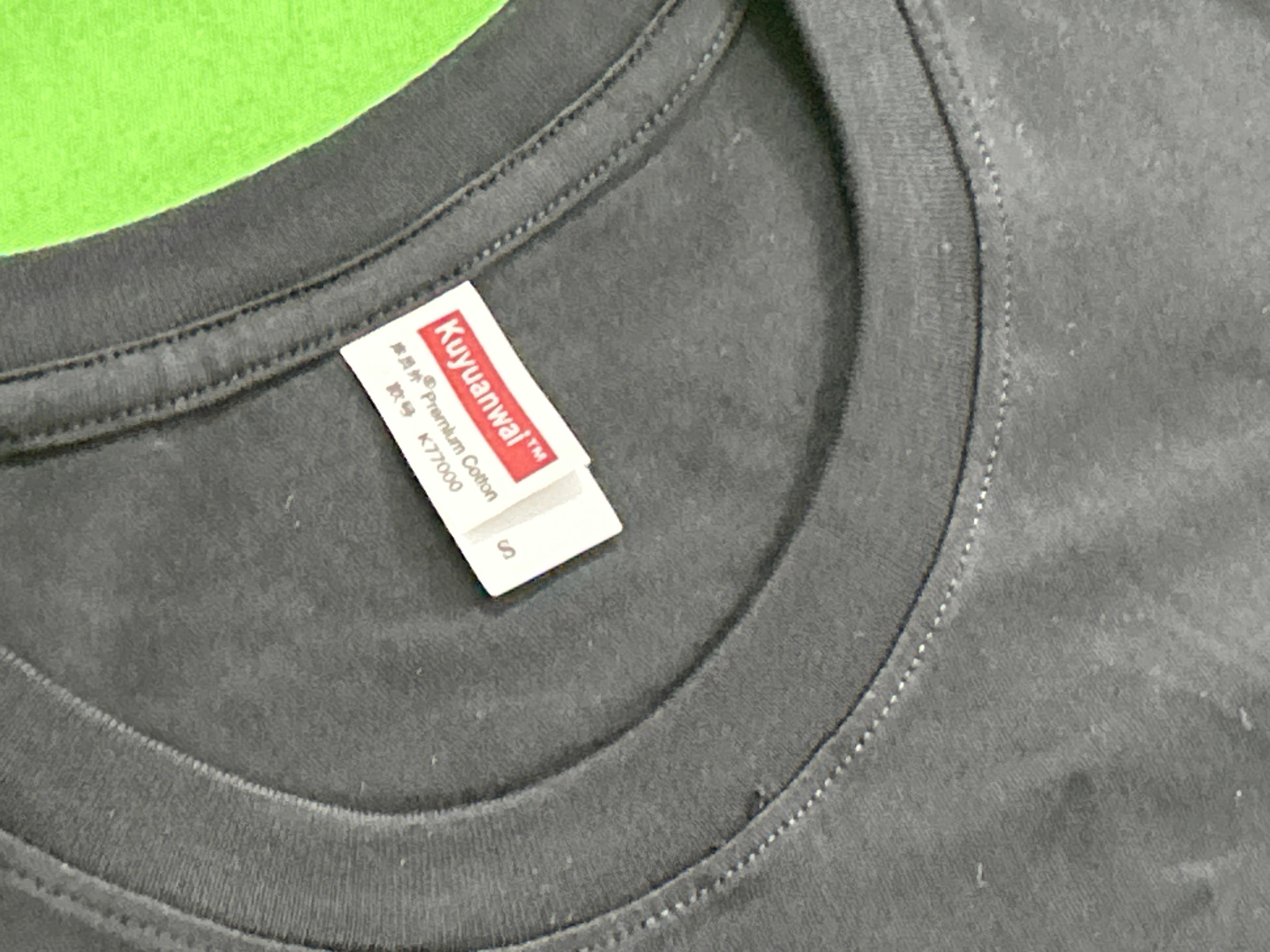 Foto QC 7 de Kuyuanwai K77000 T-shirt Plain Black