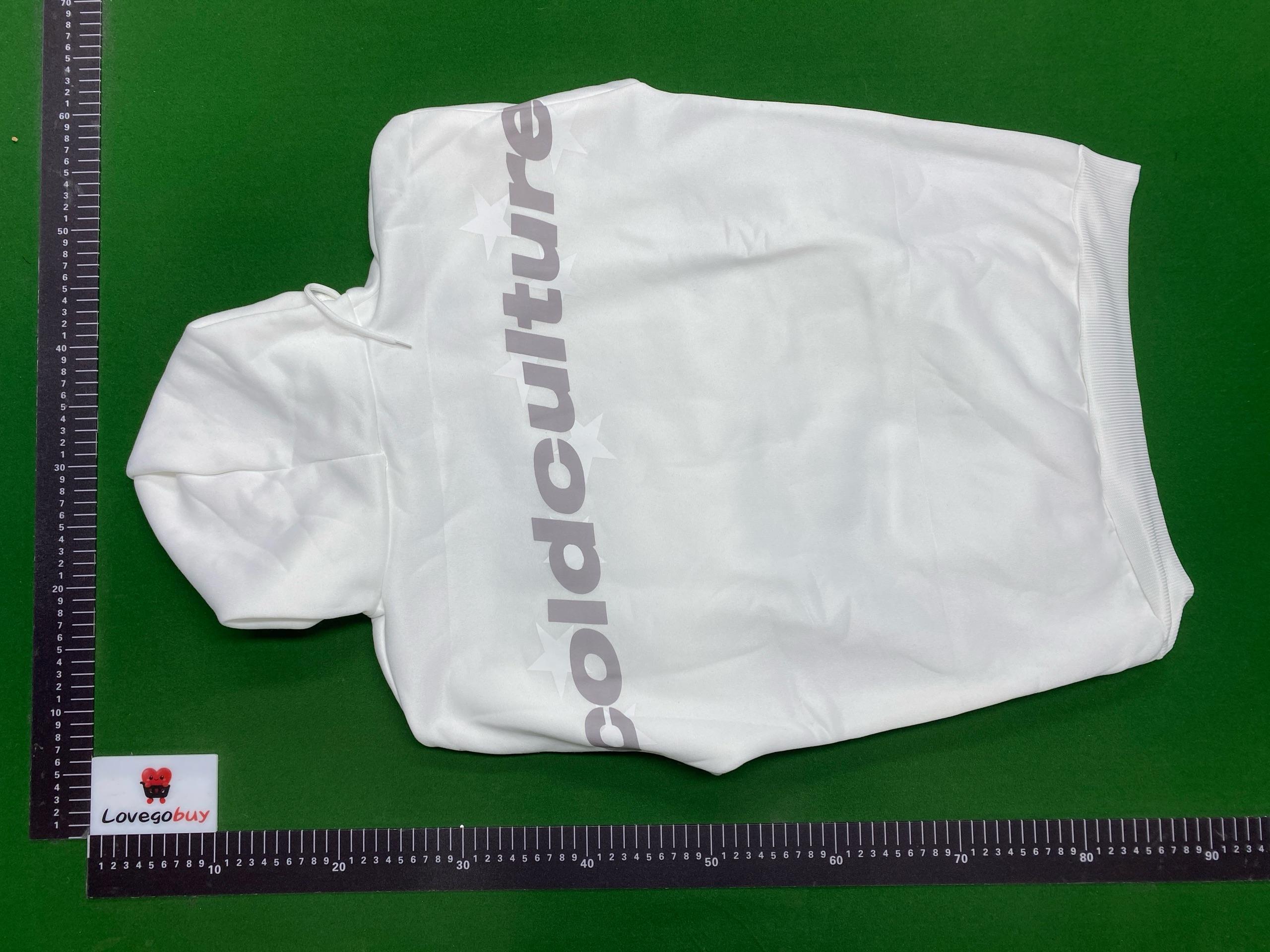 Foto QC 6 de Cold Culture Hoodie CCW Star Graphic Light Grey