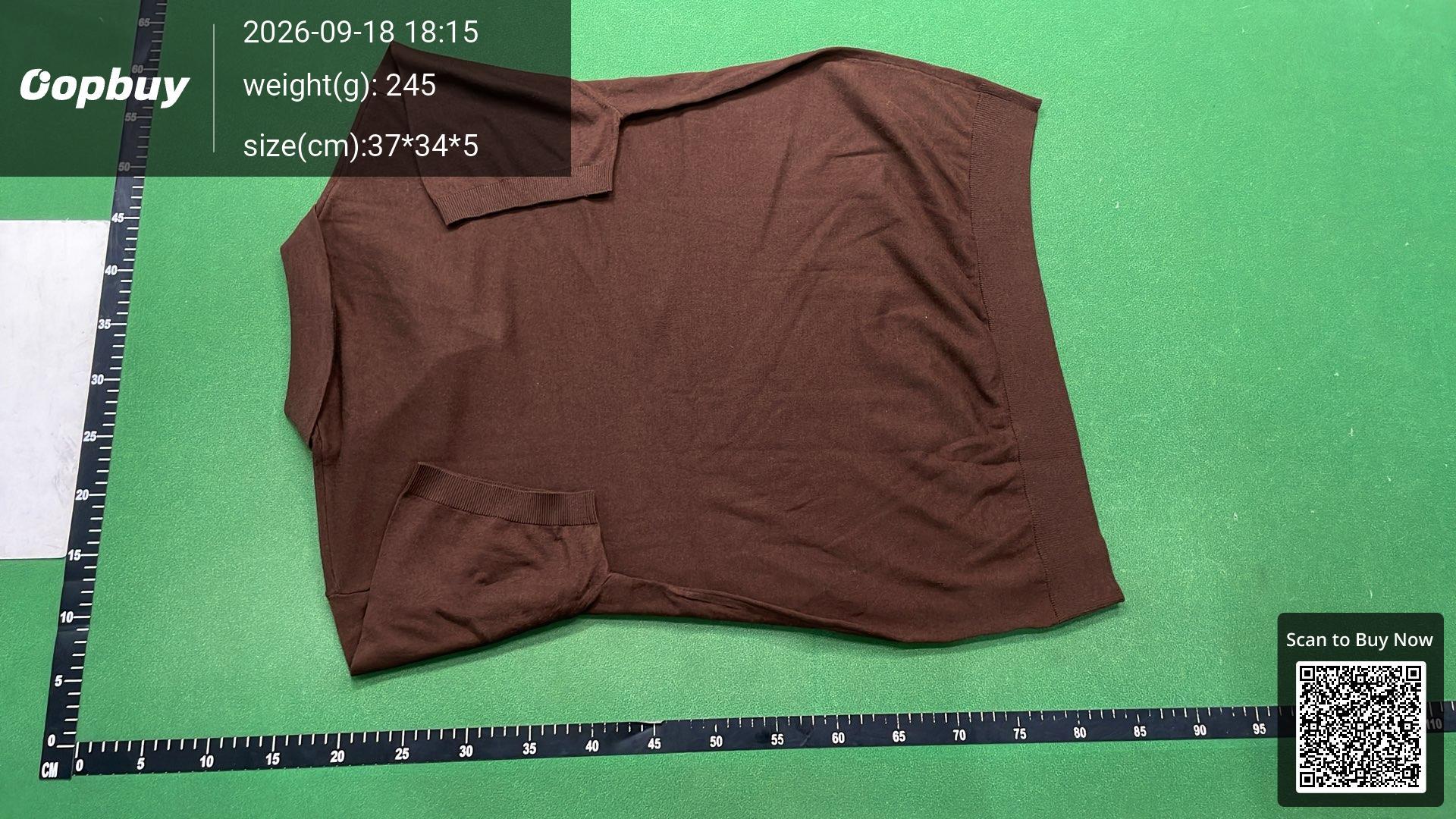 Foto QC 7 de Loro Piana Shirt Knit Brown