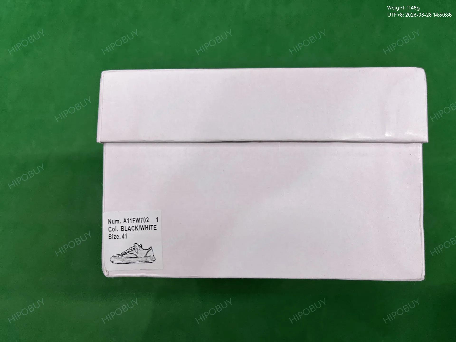 Foto QC 2 de Maison Mihara Peterson Low Black White A11FW702