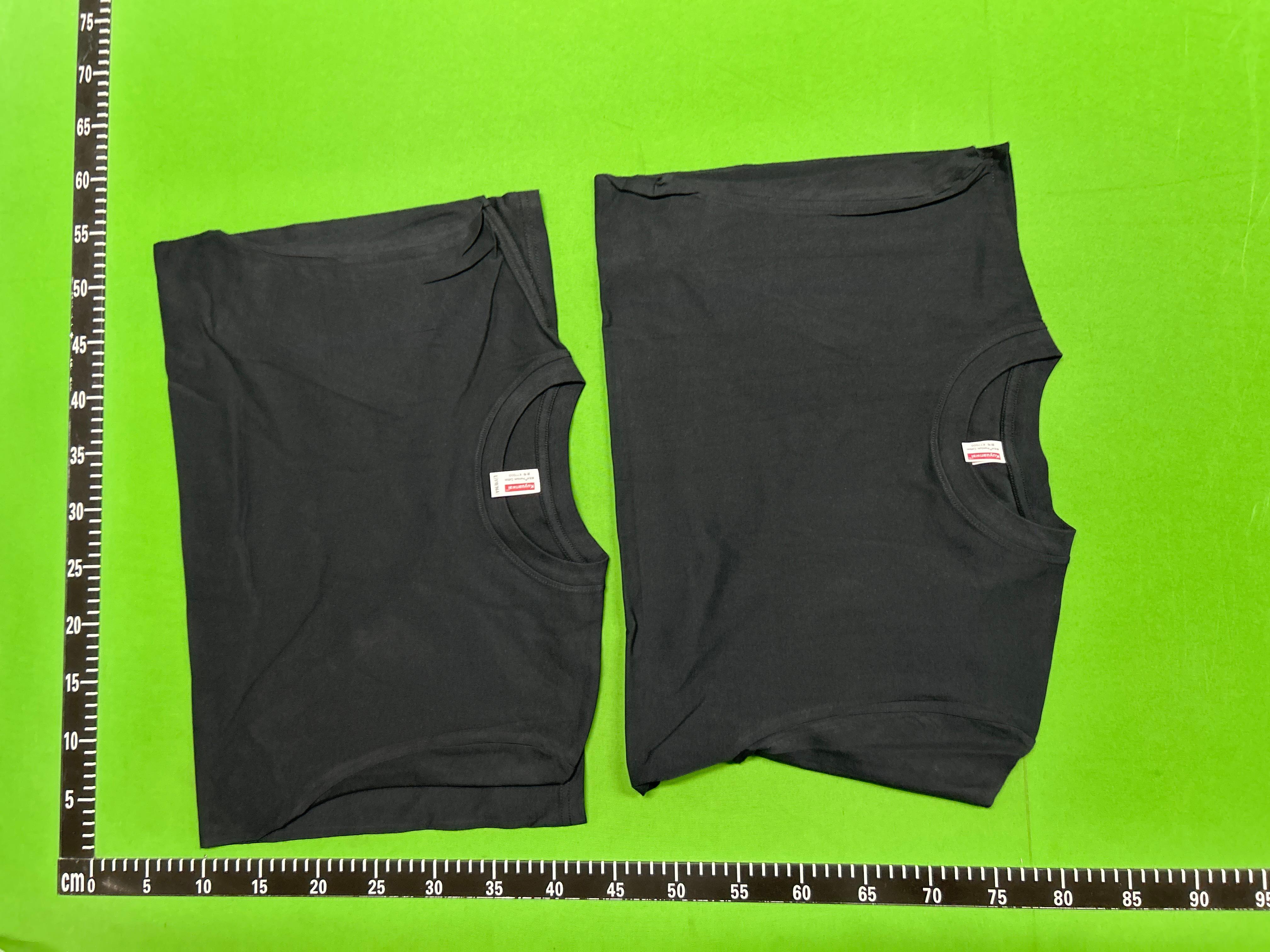 Foto QC 1 de Kuyuanwai K77000 T-shirt Plain Black
