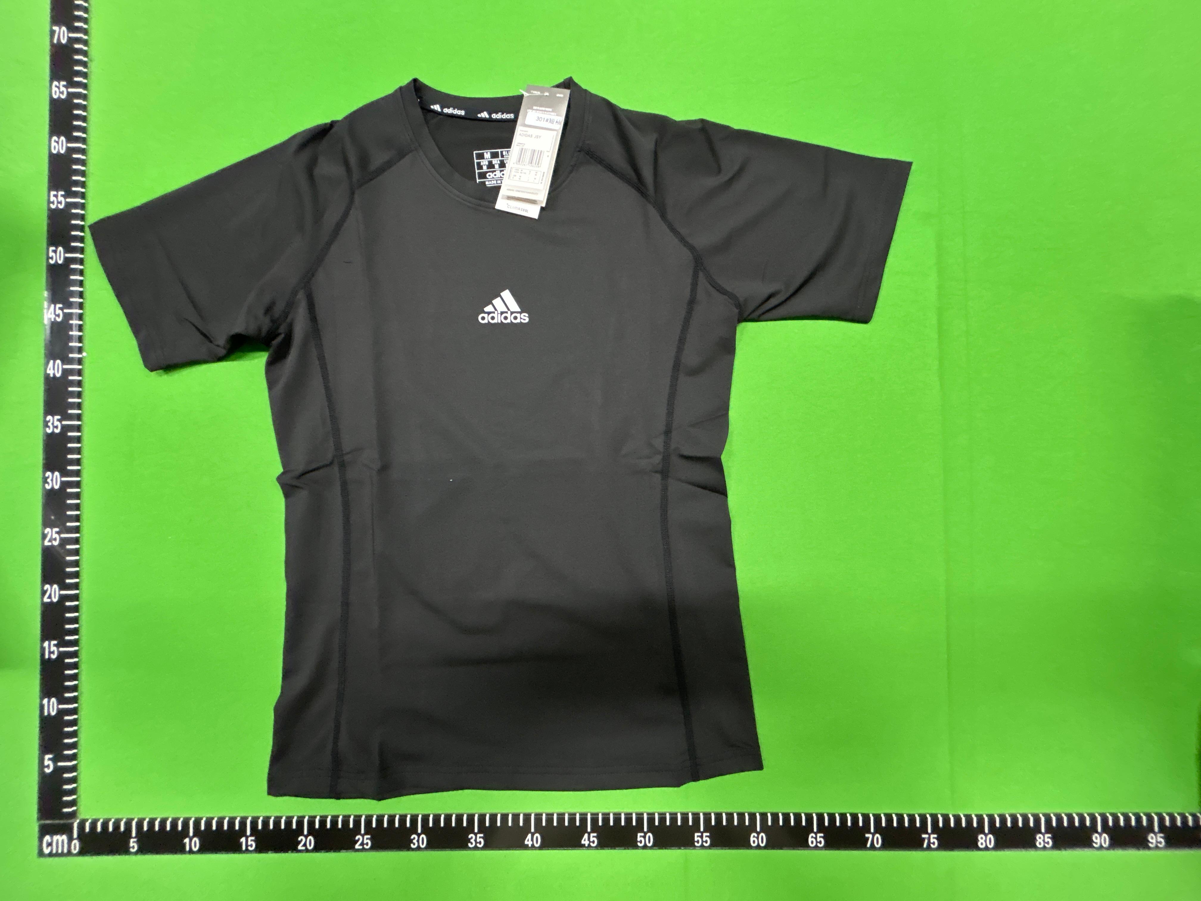 Foto QC 3 de Nike Pro T-shirt Swoosh Contrast Stitching Black
