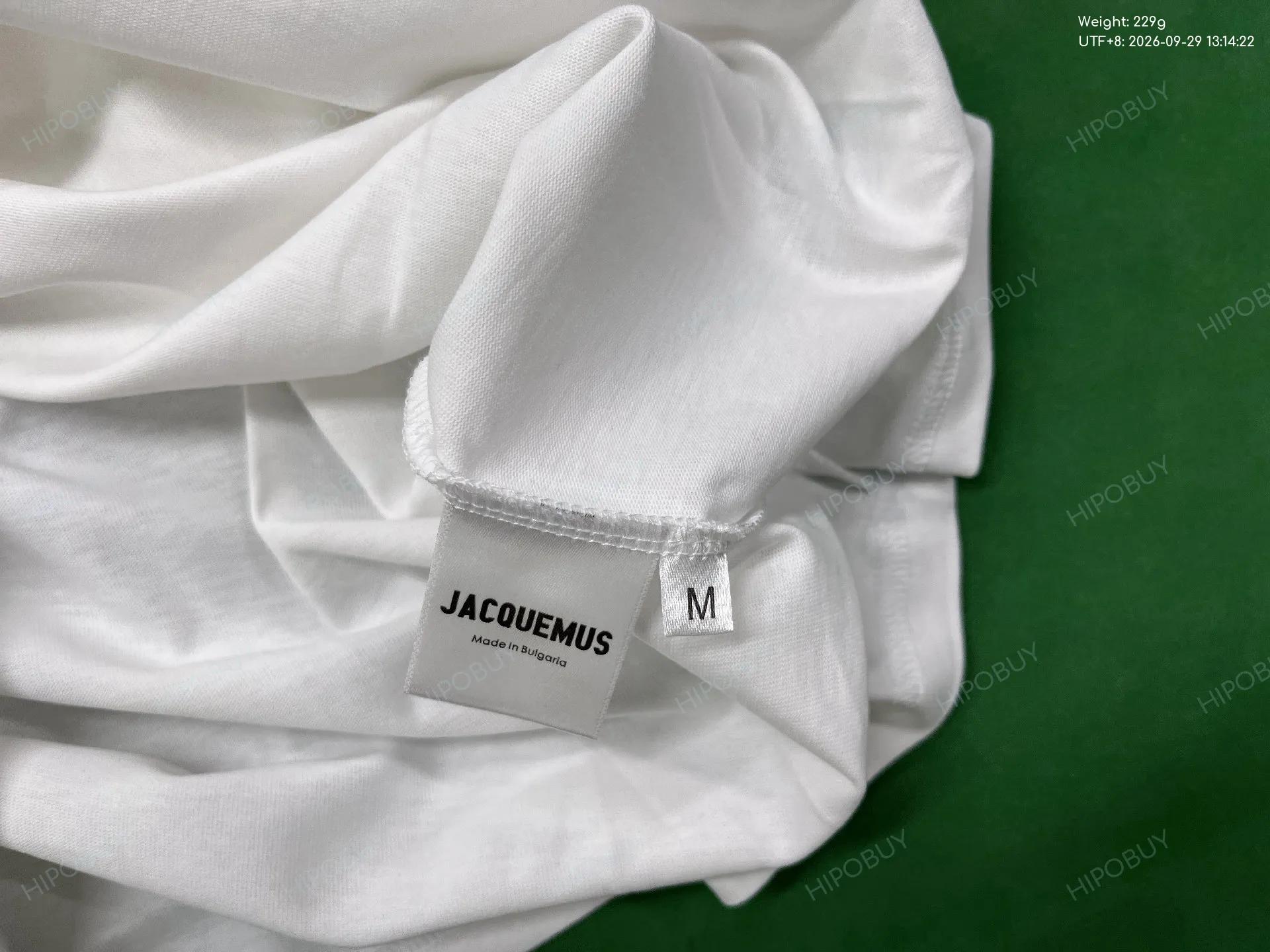 Foto QC 5 de Jacquemus T-shirt Logo White