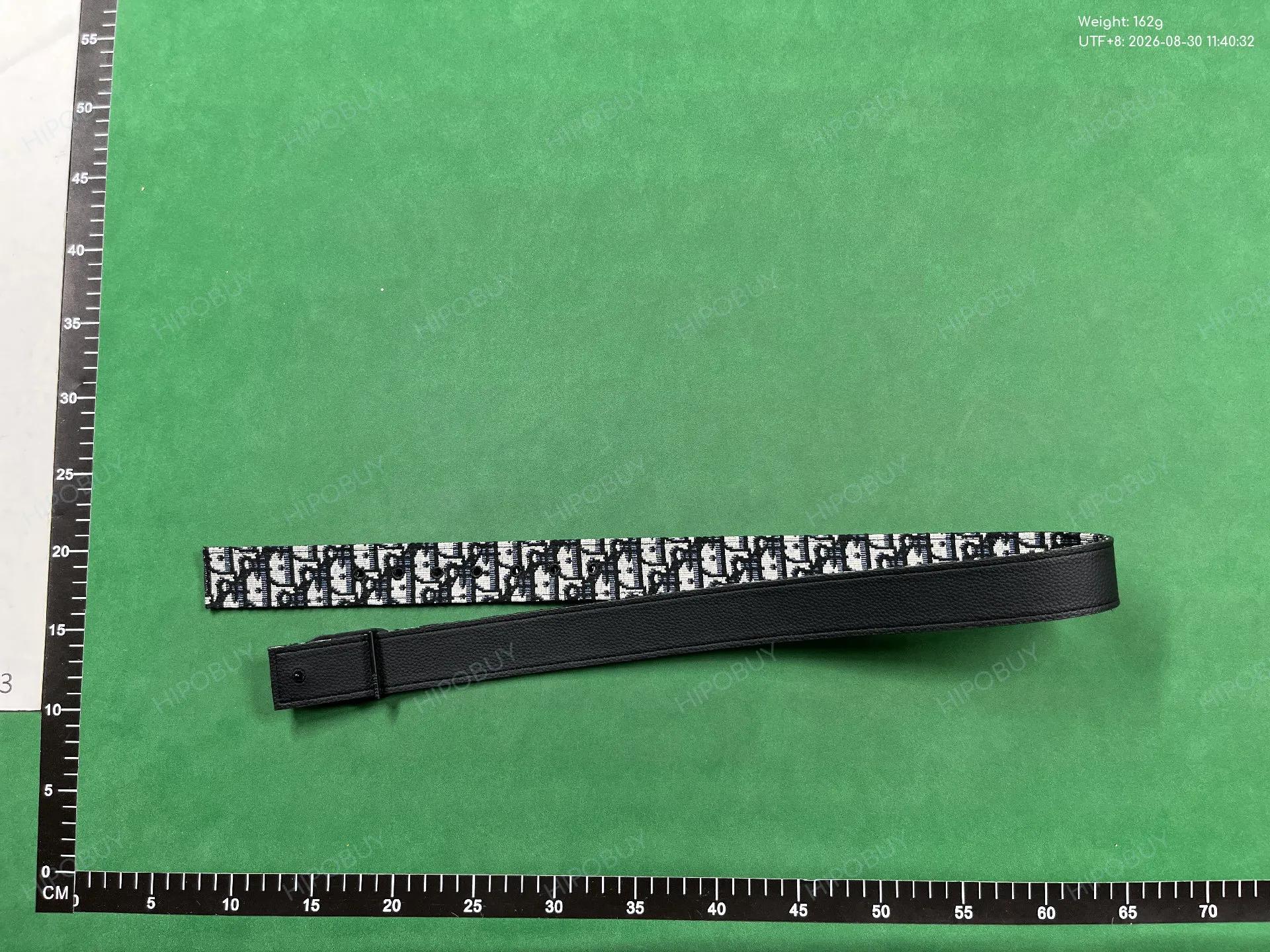 Foto QC 3 de Dior CD Icon Belt Dior Oblique Jacquard