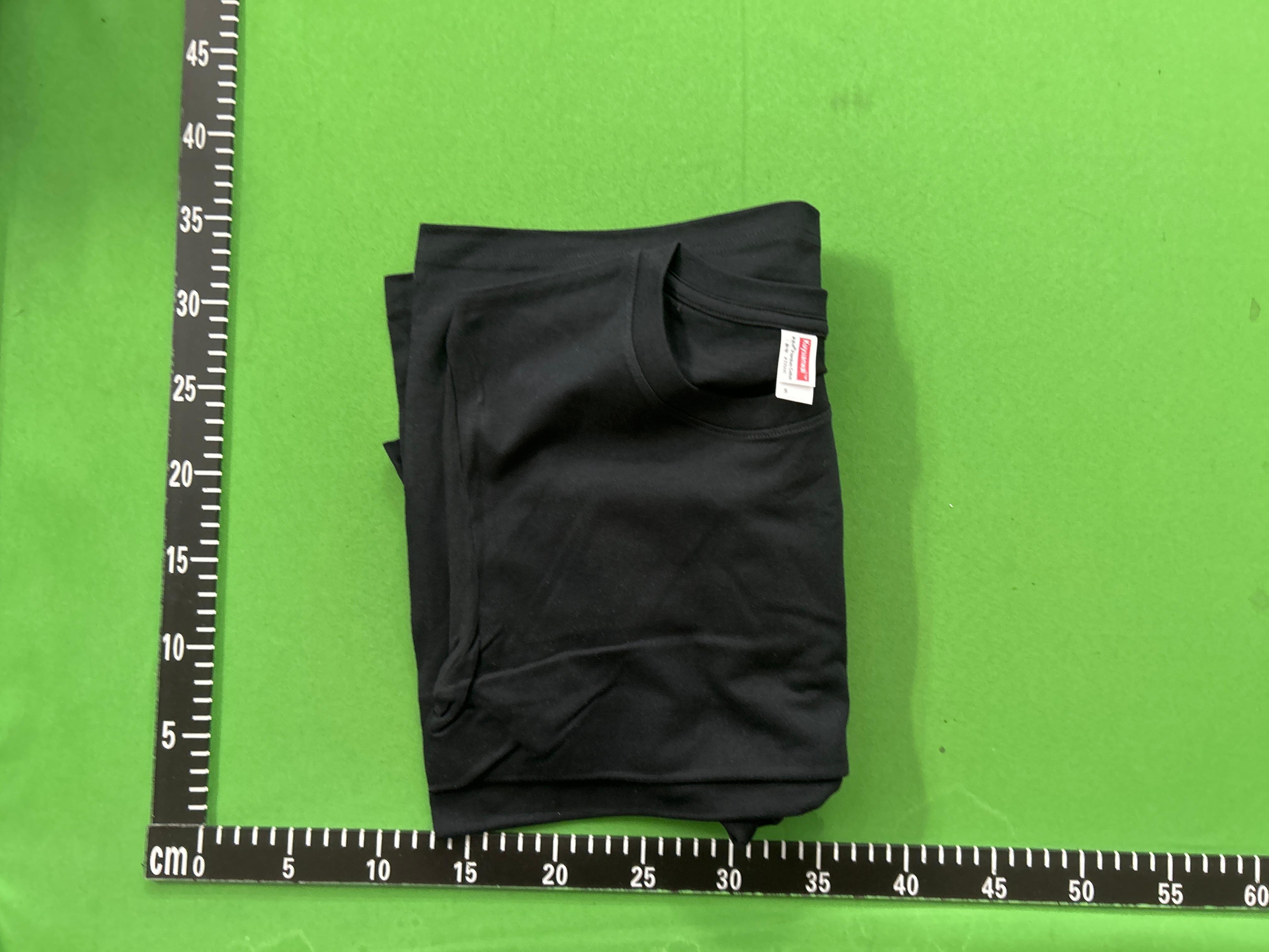 Foto QC 6 de Kuyuanwai K77000 T-shirt Plain Black